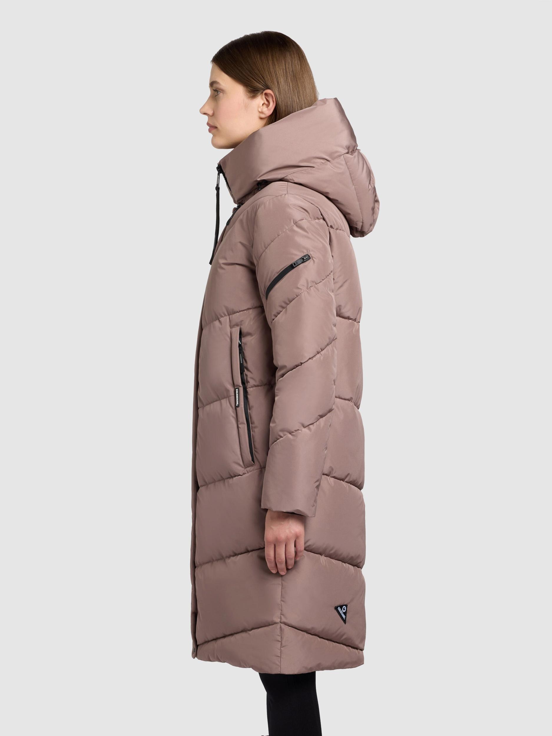 khujo Zimski plašč 'Jange' svetlo rjava