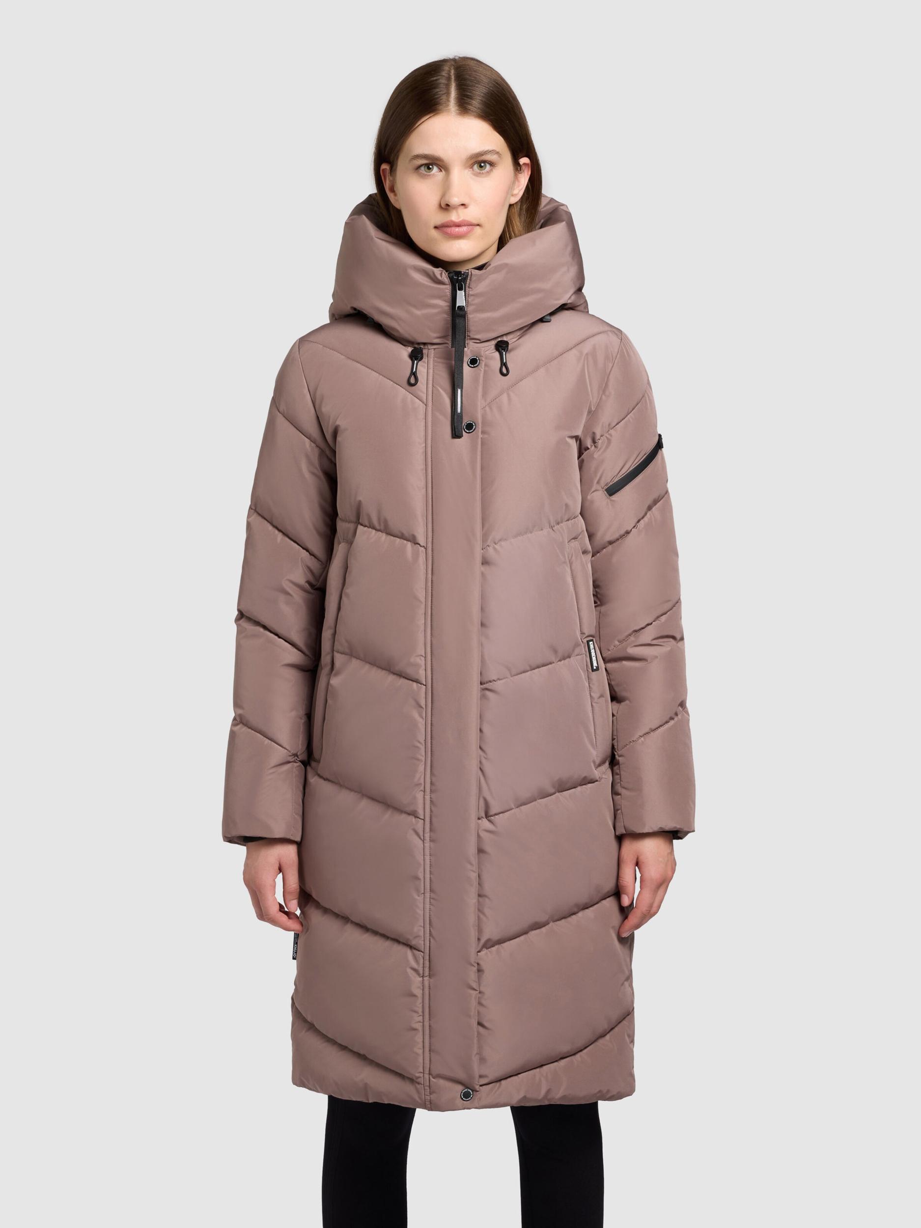 khujo Zimski plašč 'Jange' svetlo rjava