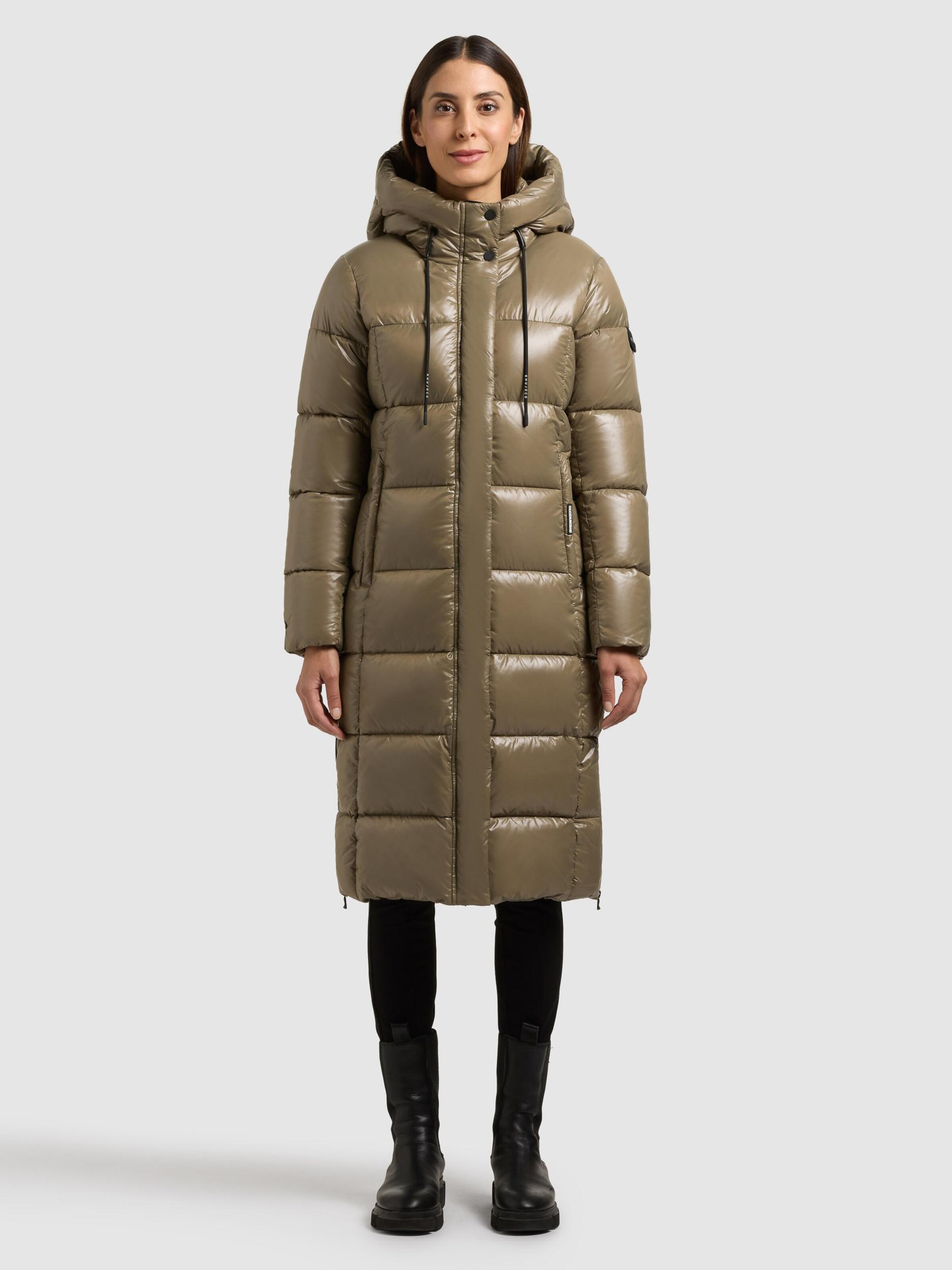 khujo Zimski plašč 'Willa' siva