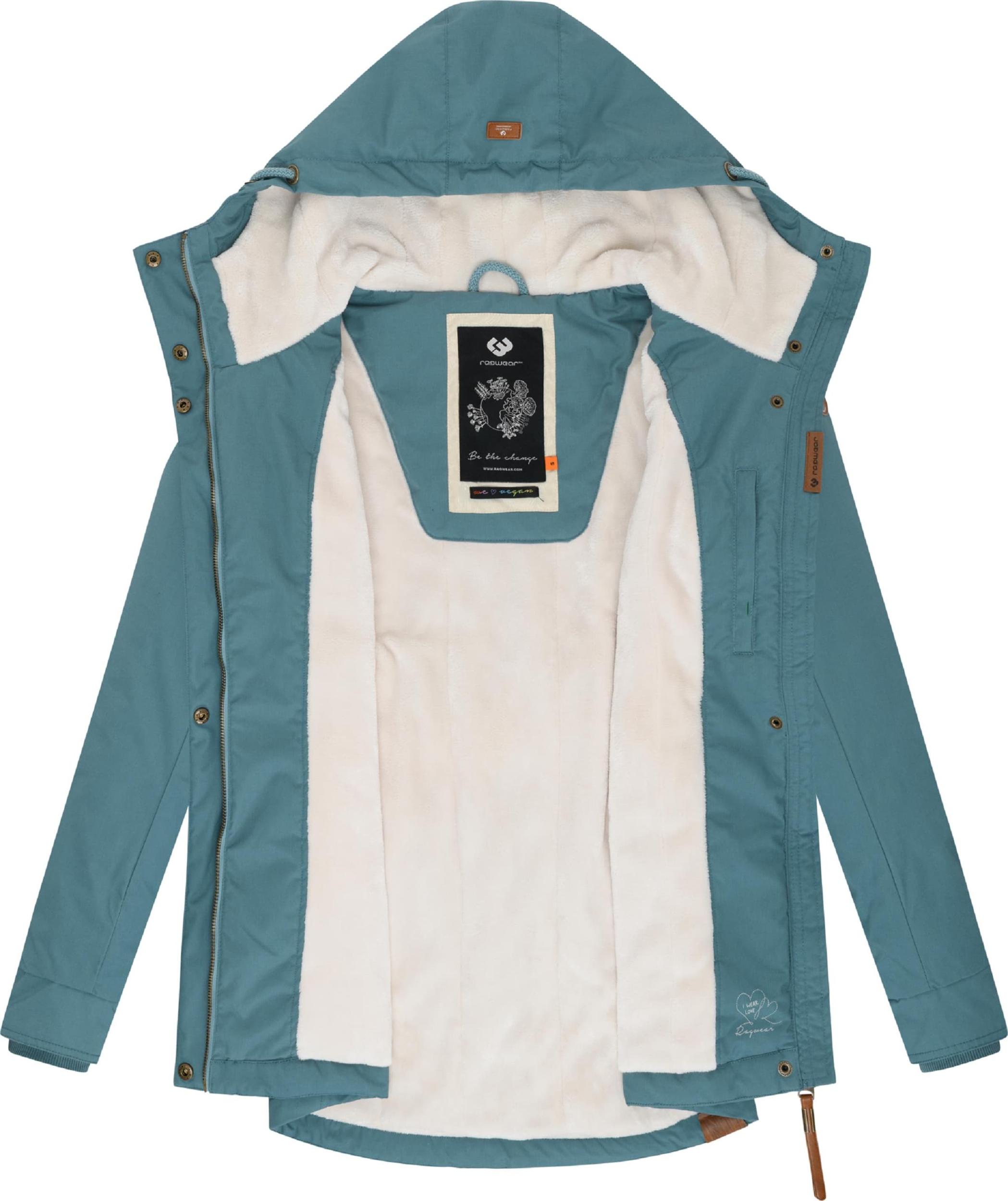 Ragwear Zimska jakna turkizna