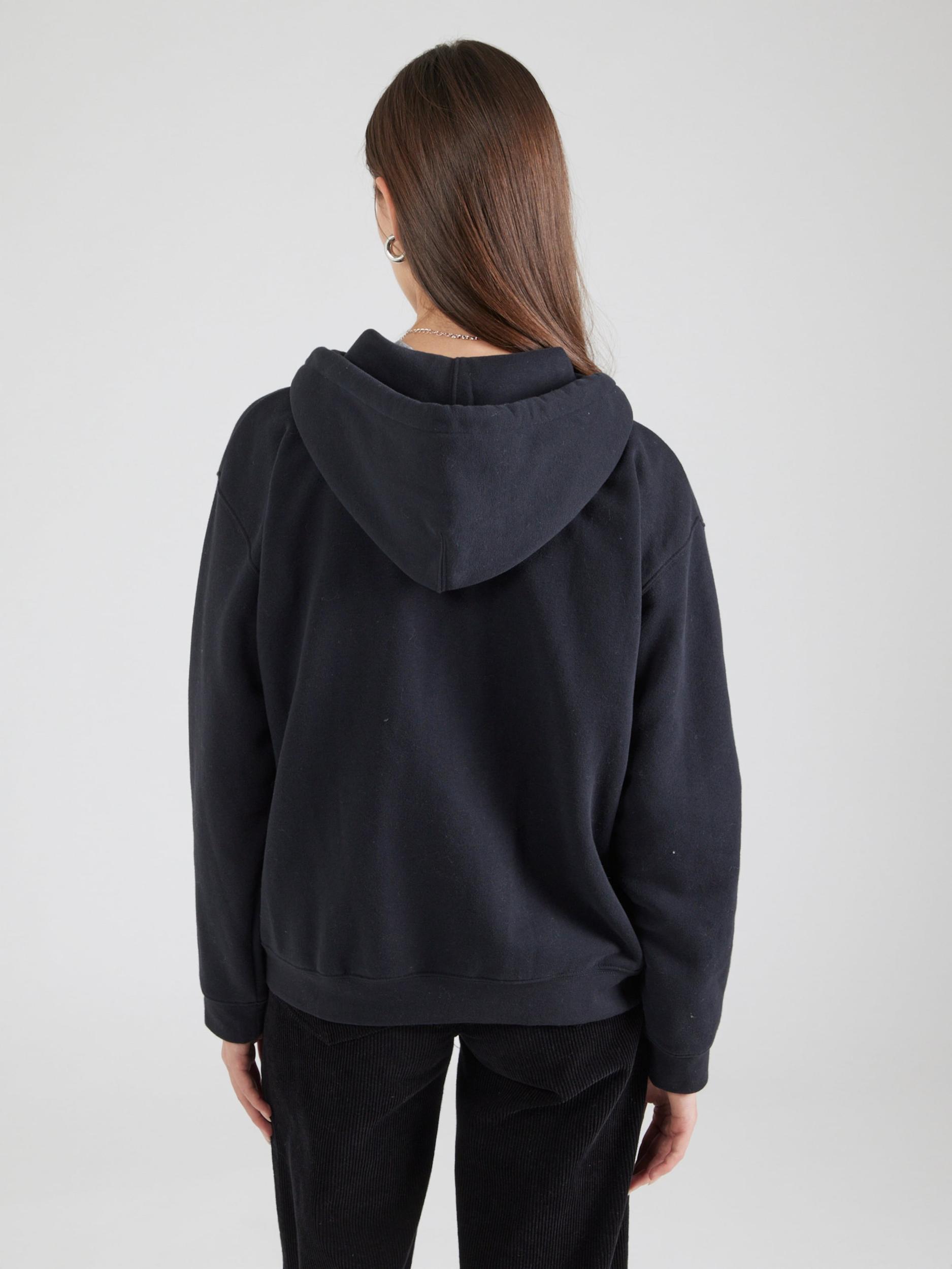 LEVI'S  Jopa na zadrgo 'Everyday Zip Hoodie' črna