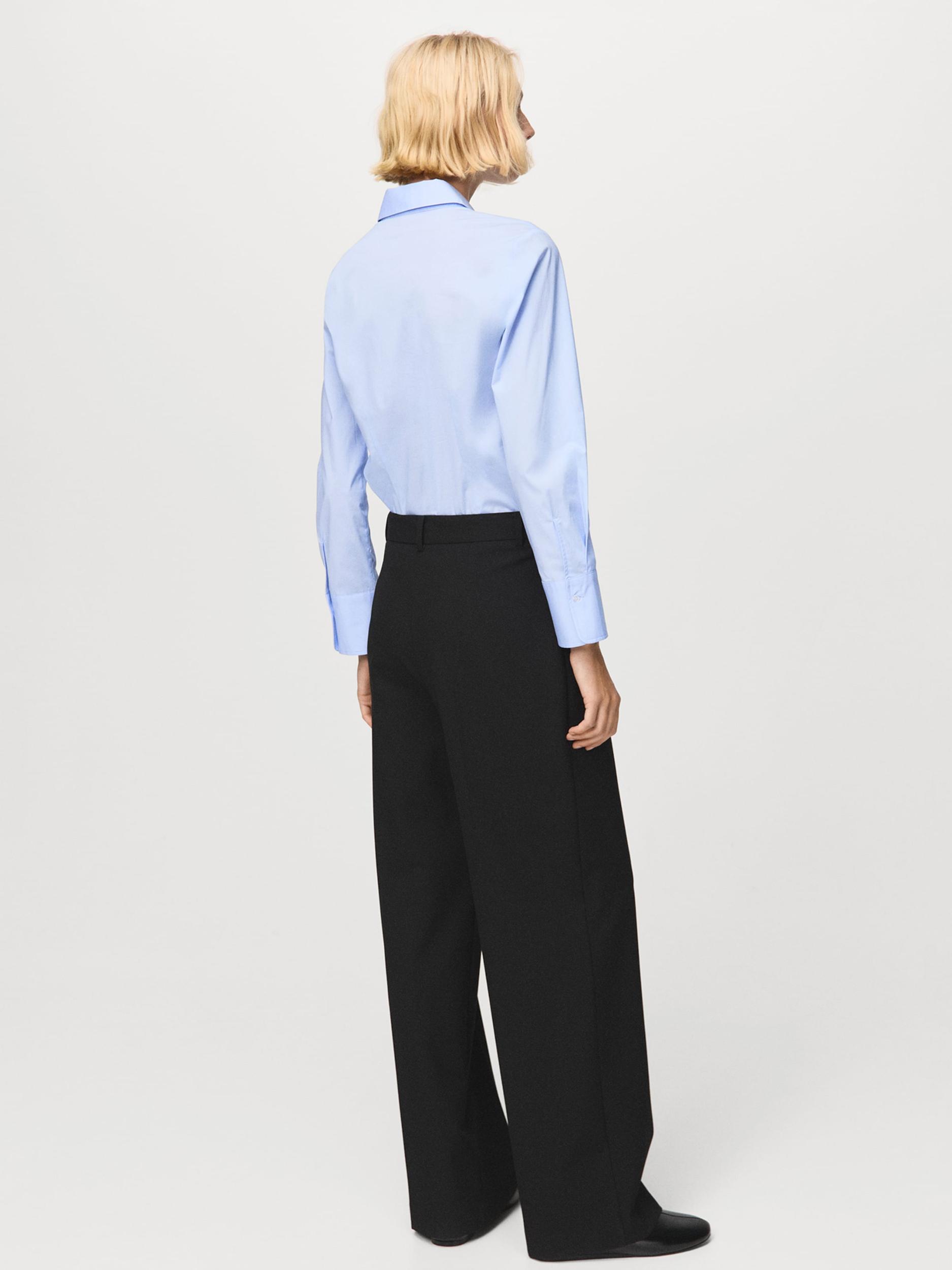 MANGO Bluza 'SOFIA' svetlo modra