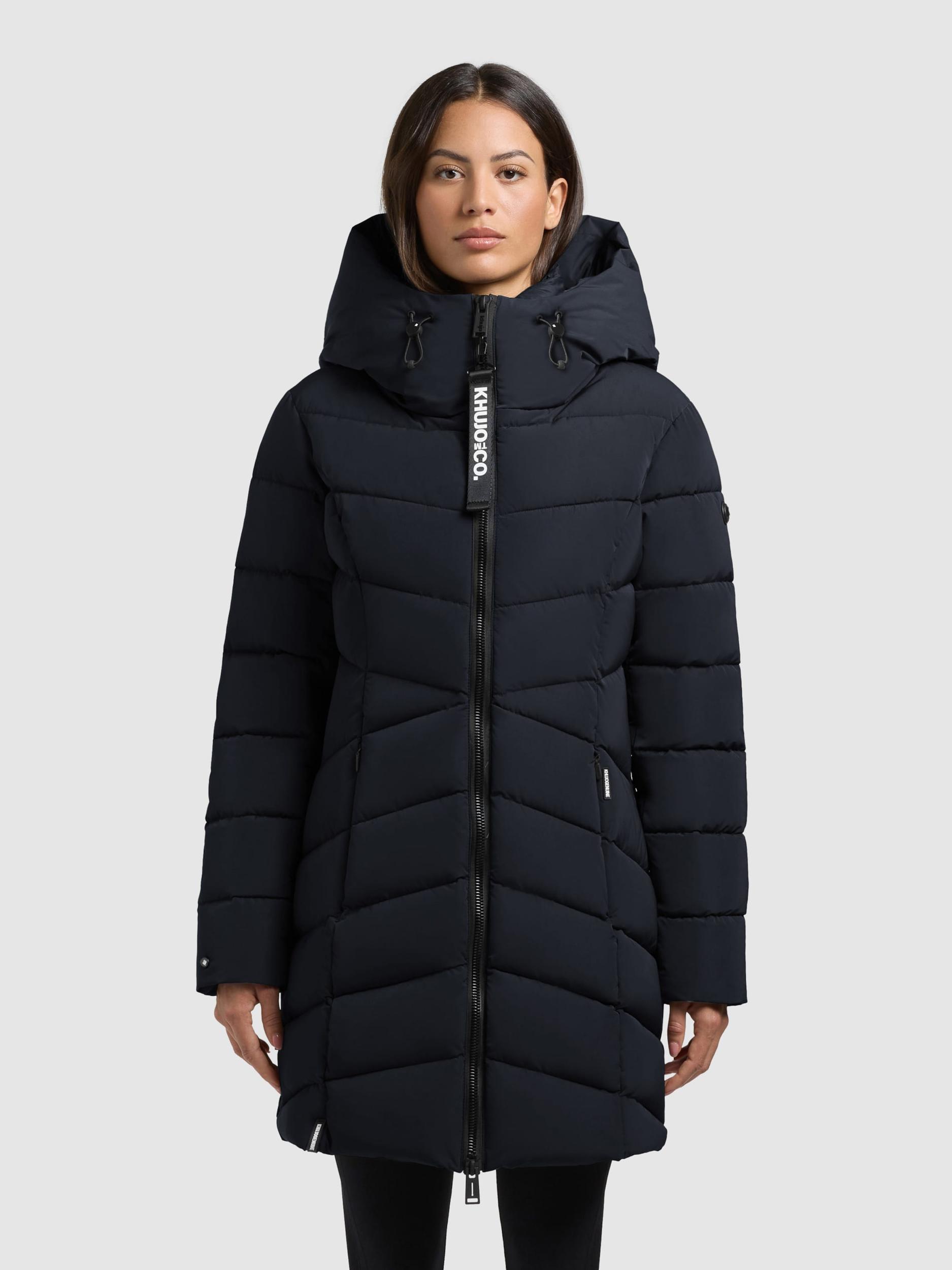 khujo Zimski plašč 'Dier' nočno modra