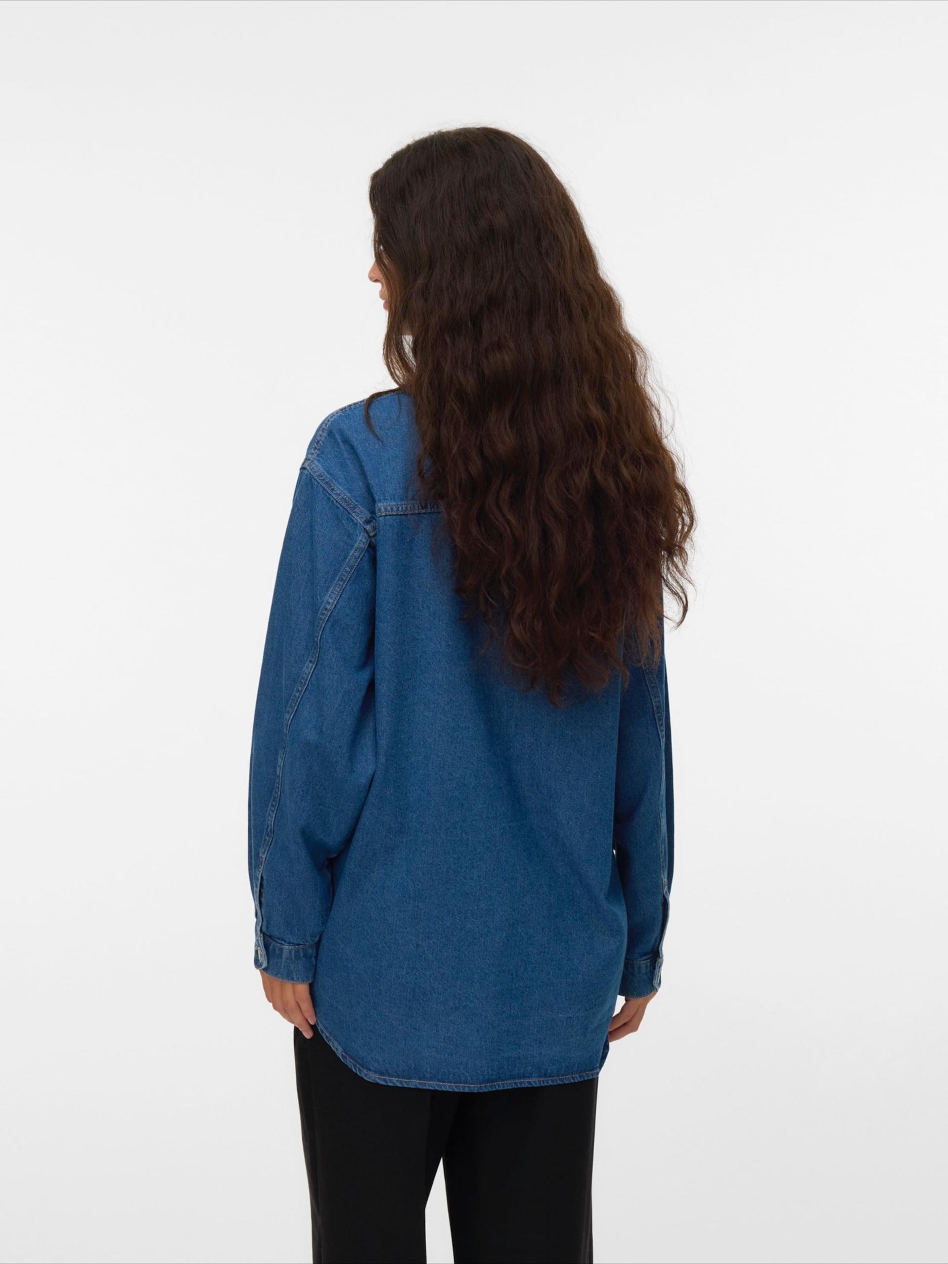 VERO MODA Bluza 'VMKIRSA' moder denim