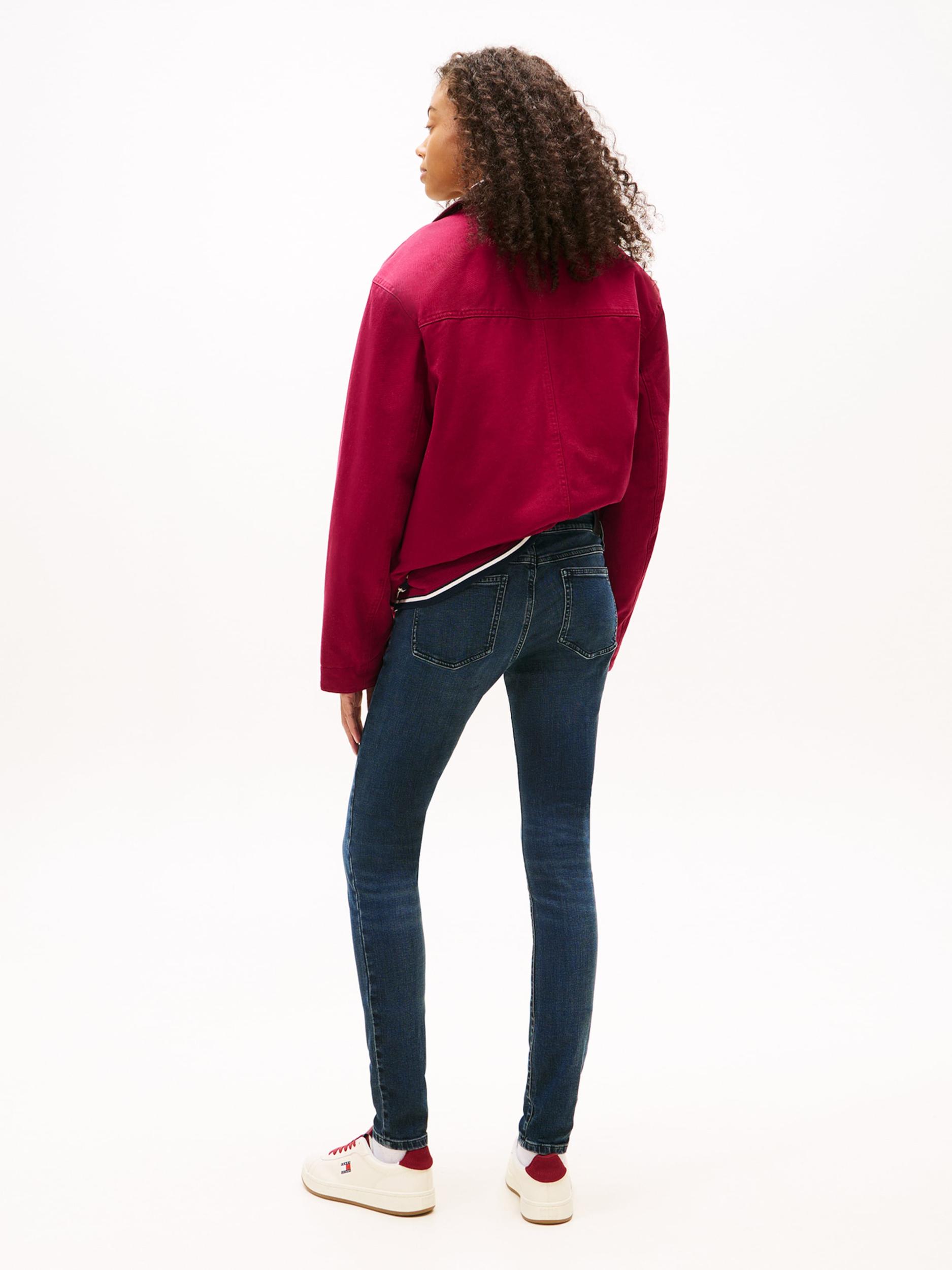 Tommy Jeans Kavbojke temno modra