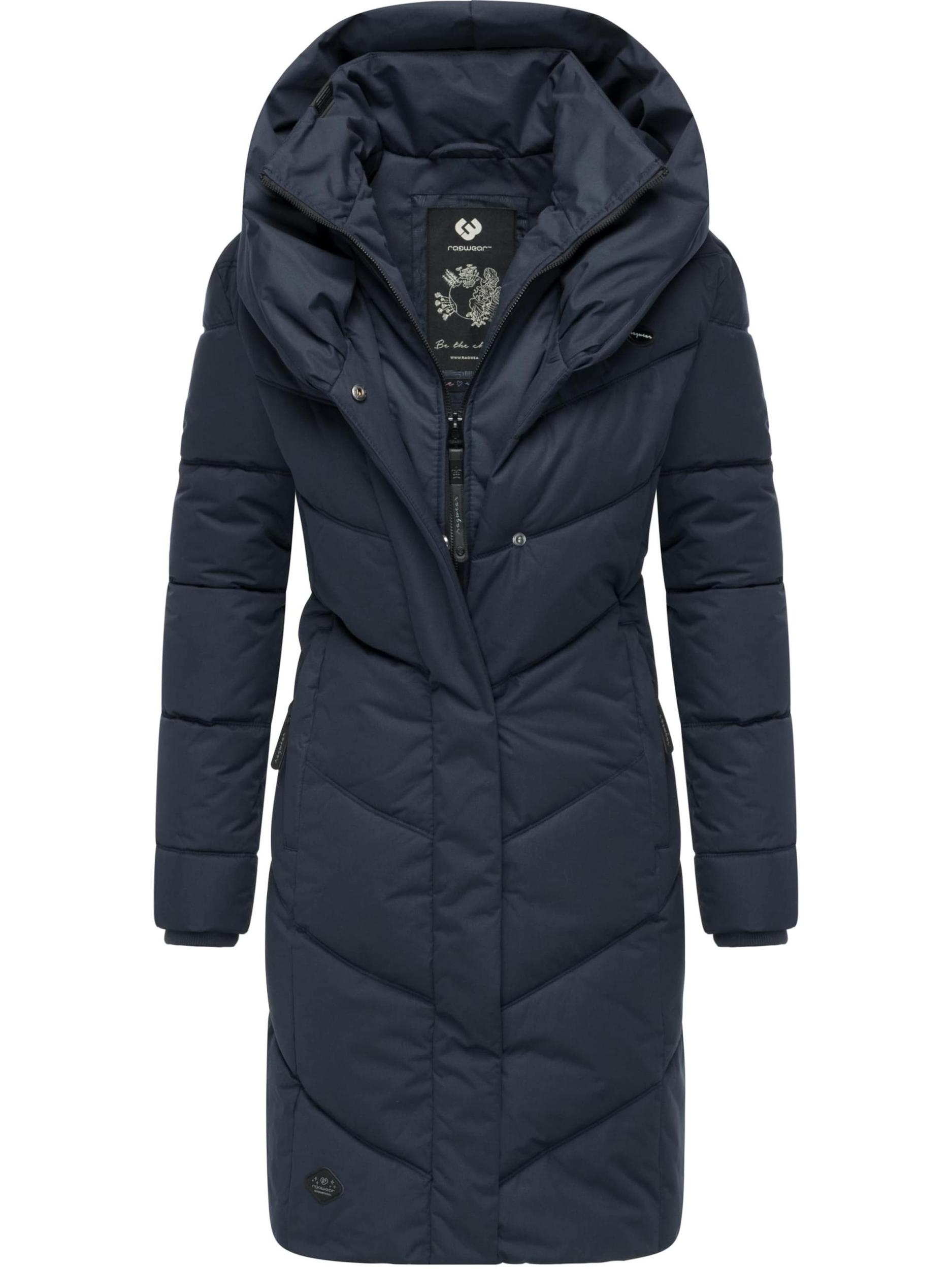 Ragwear Zimski plašč 'Natalka' mornarska / bela