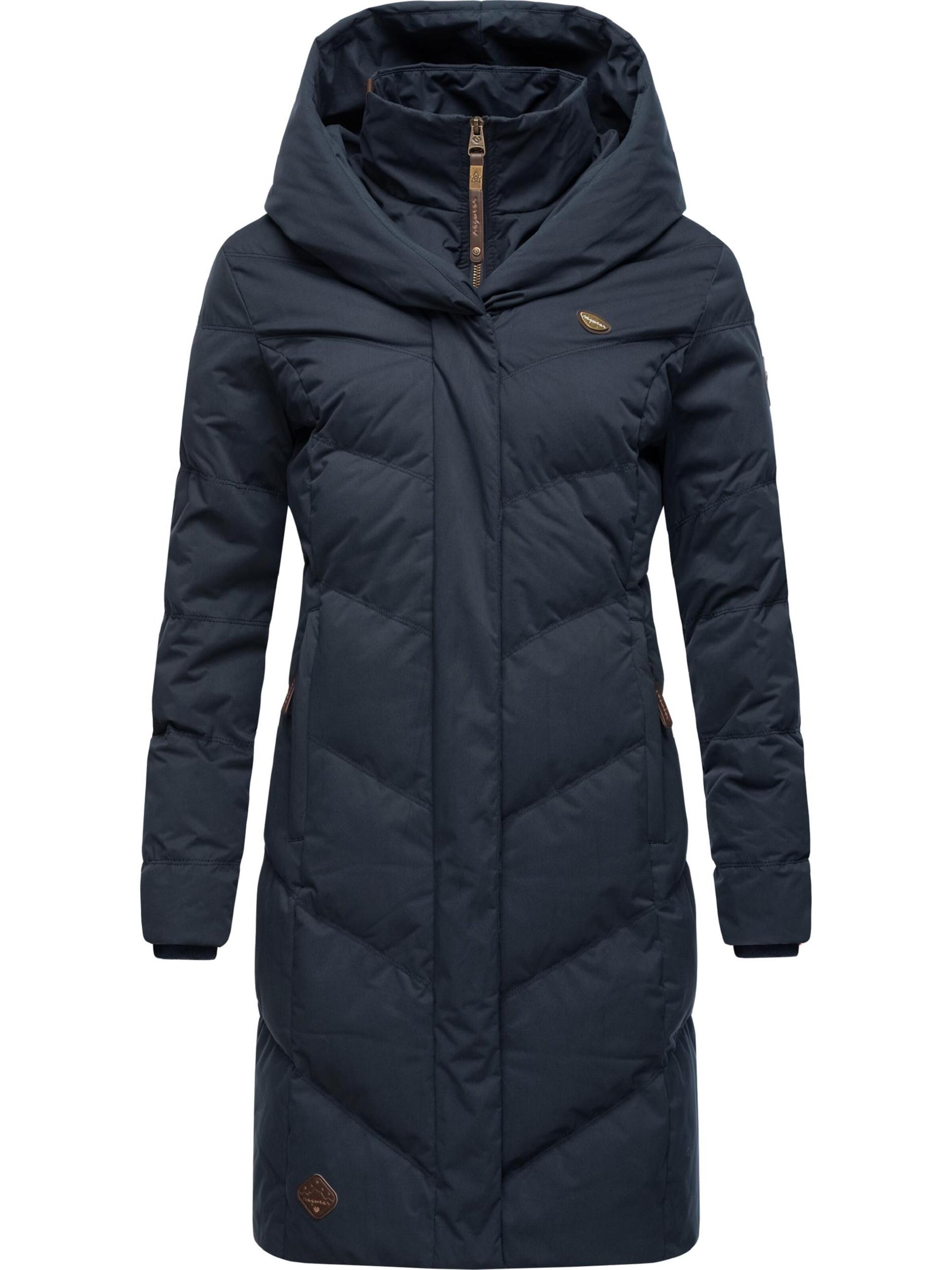 Ragwear Zimski plašč 'Natalka' mornarska / bela