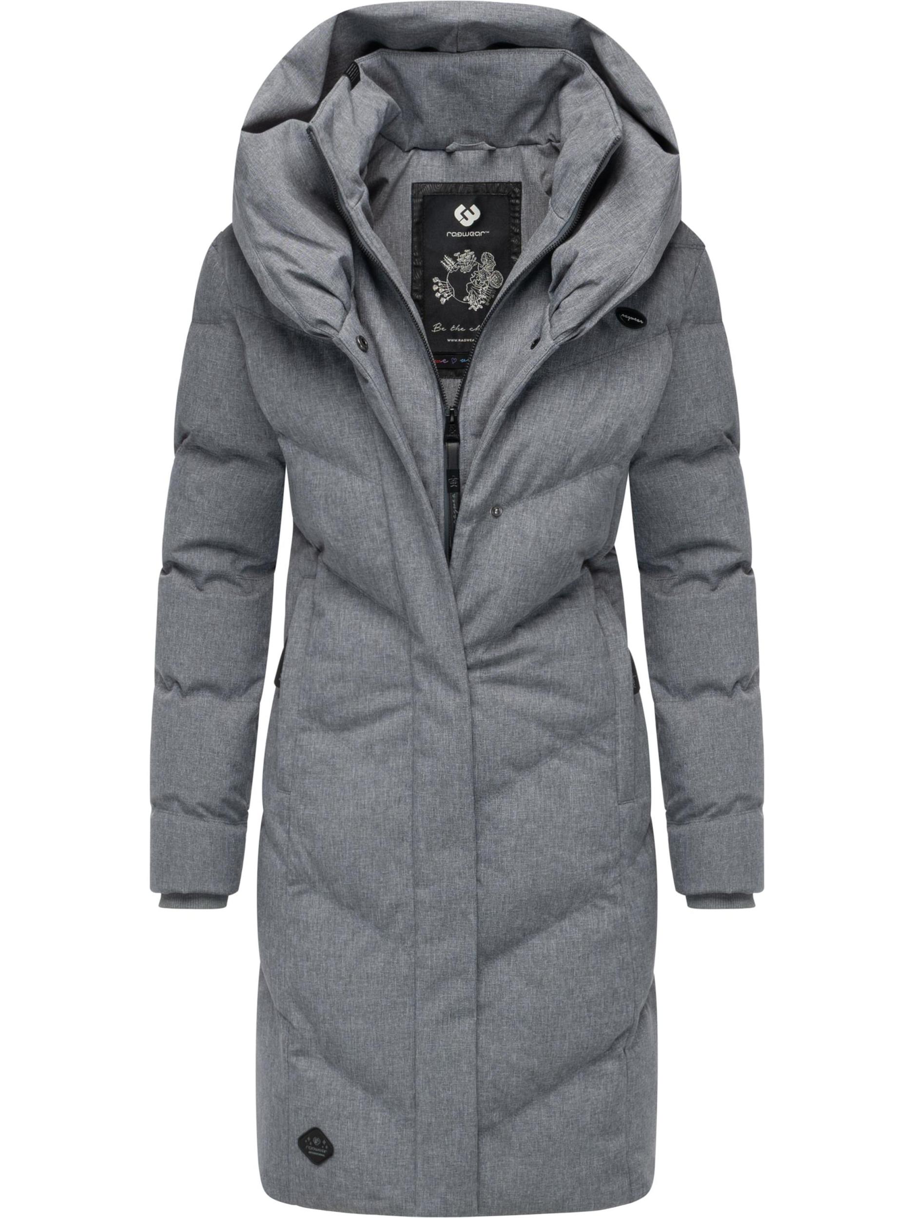 Ragwear Zimski plašč 'Natalka' srebrno-siva