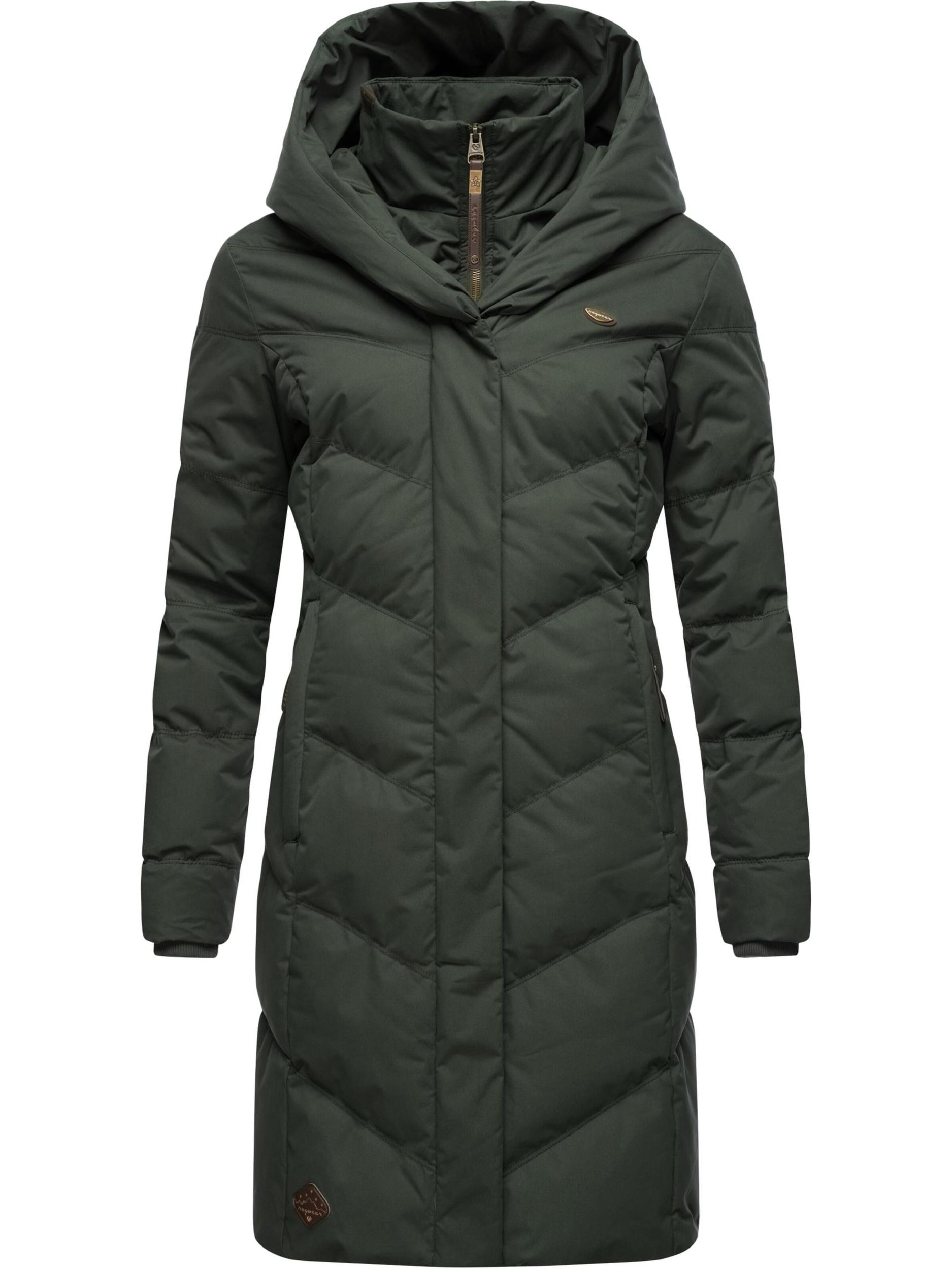 Ragwear Zimski plašč 'Natalka' temno zelena