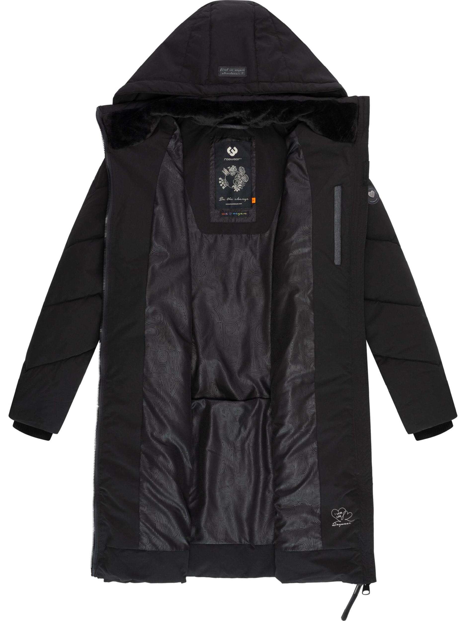 Ragwear Zimski plašč 'Rebelka' črna