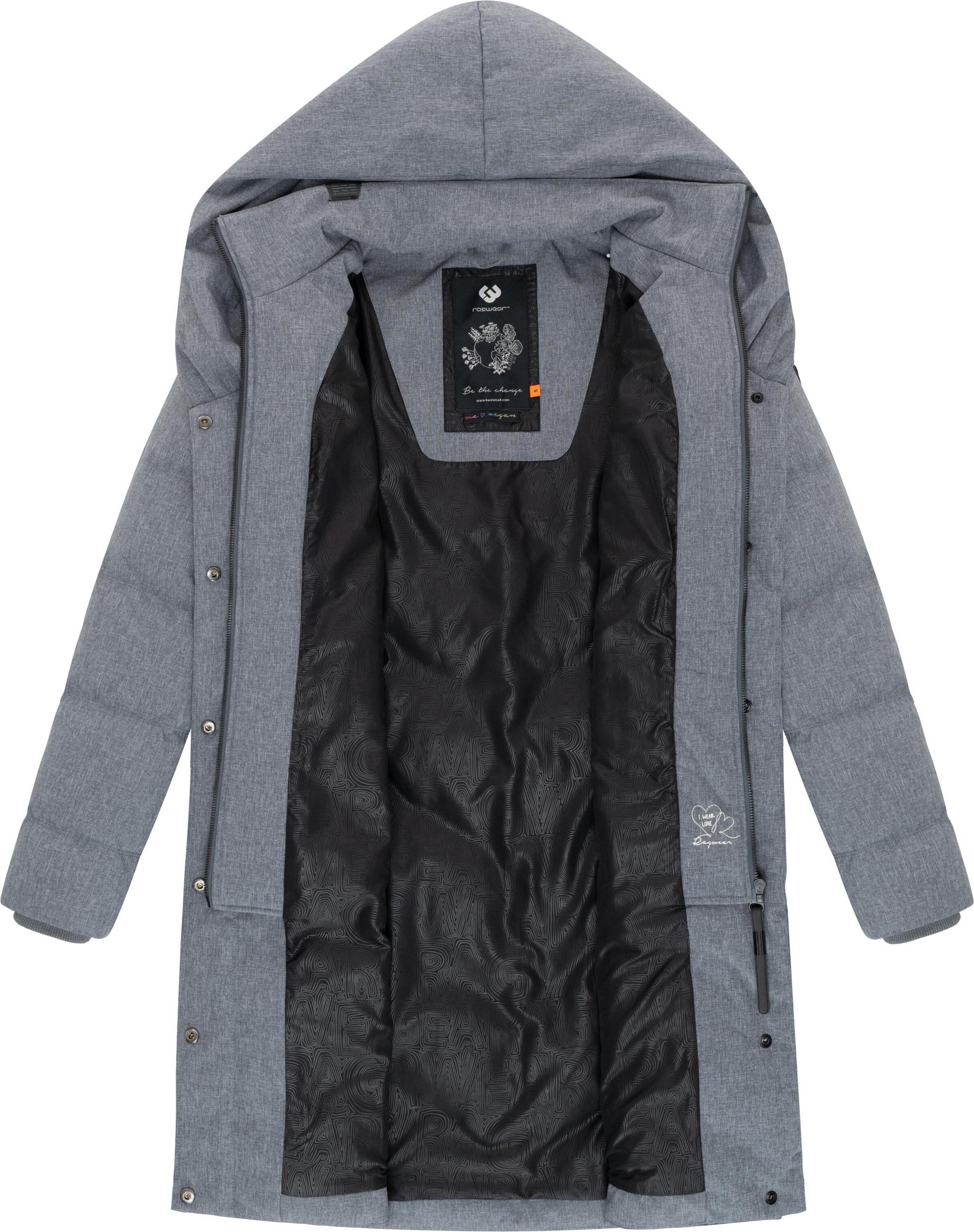 Ragwear Zimski plašč 'Natalka' srebrno-siva