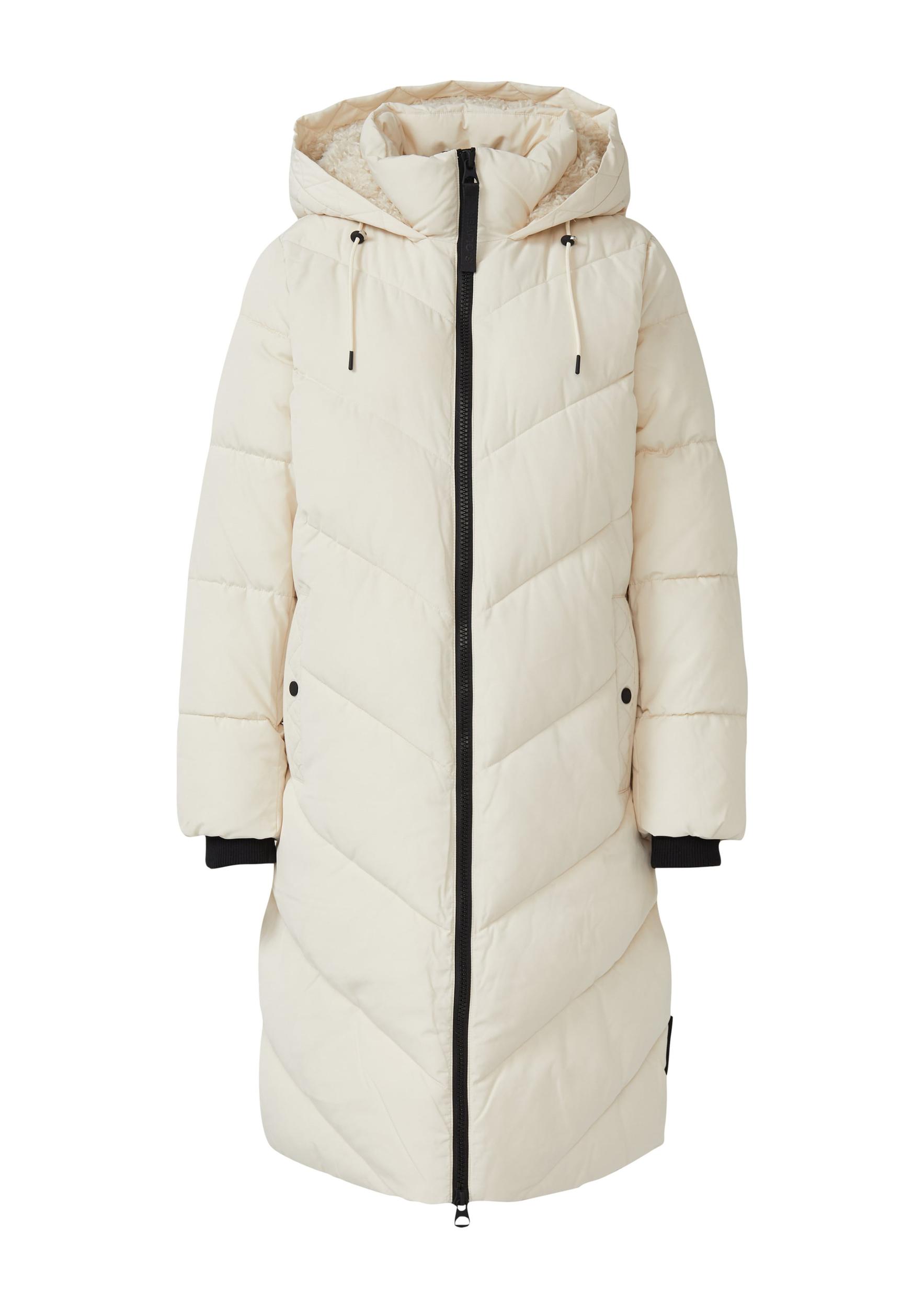 s.Oliver Zimski plašč bež / črna