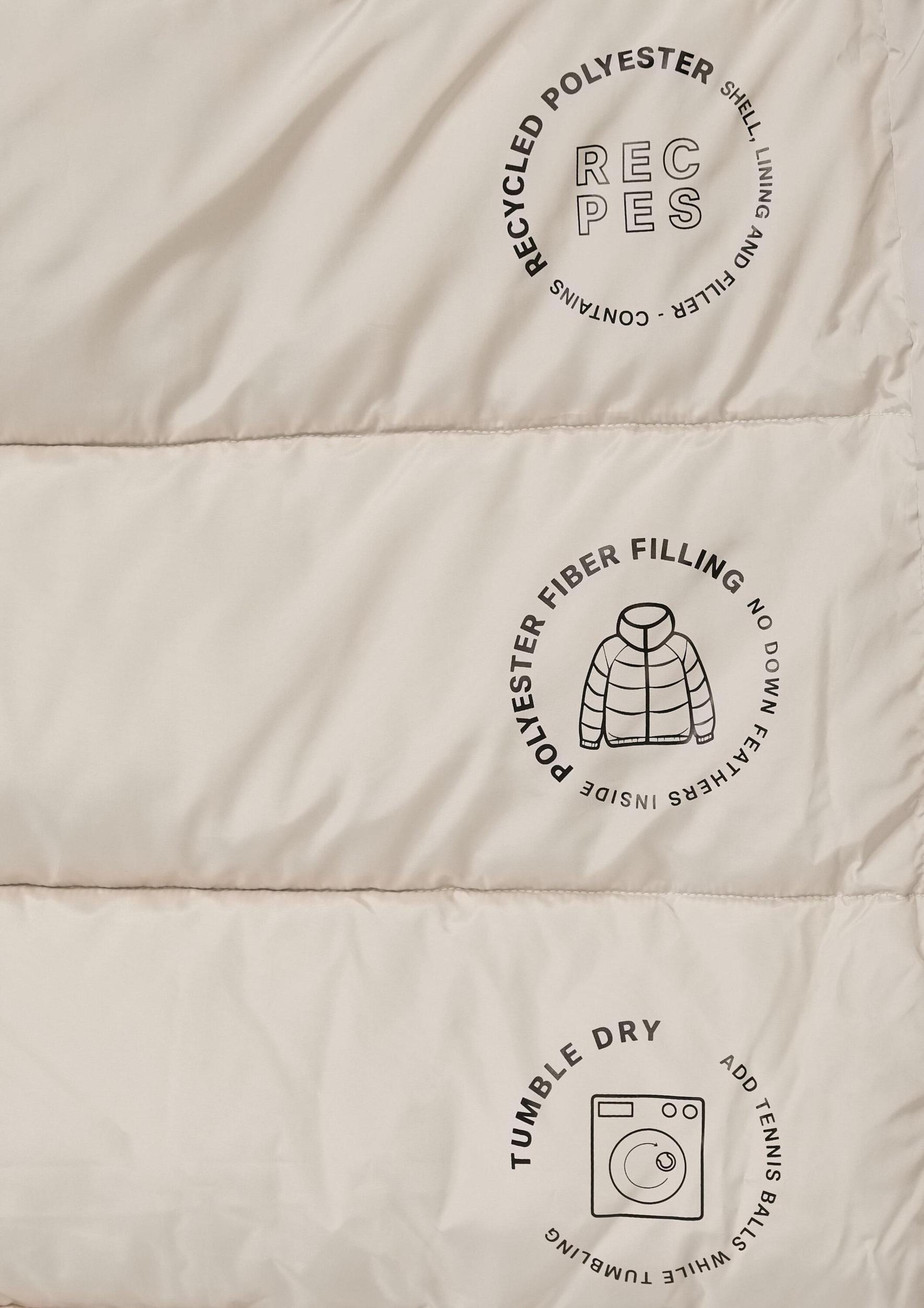 s.Oliver Zimski plašč bež / črna