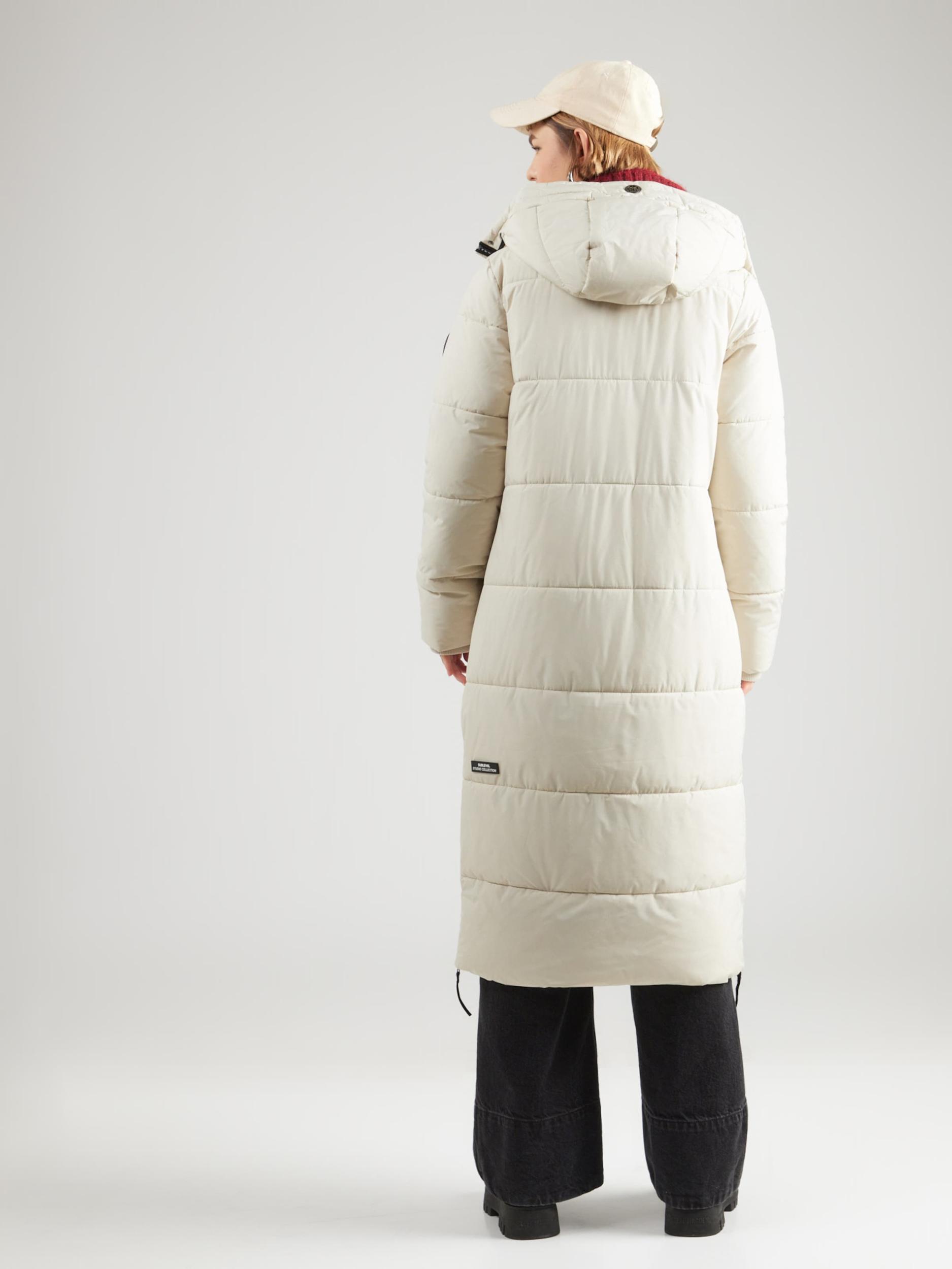 Sublevel Zimski plašč svetlo bež