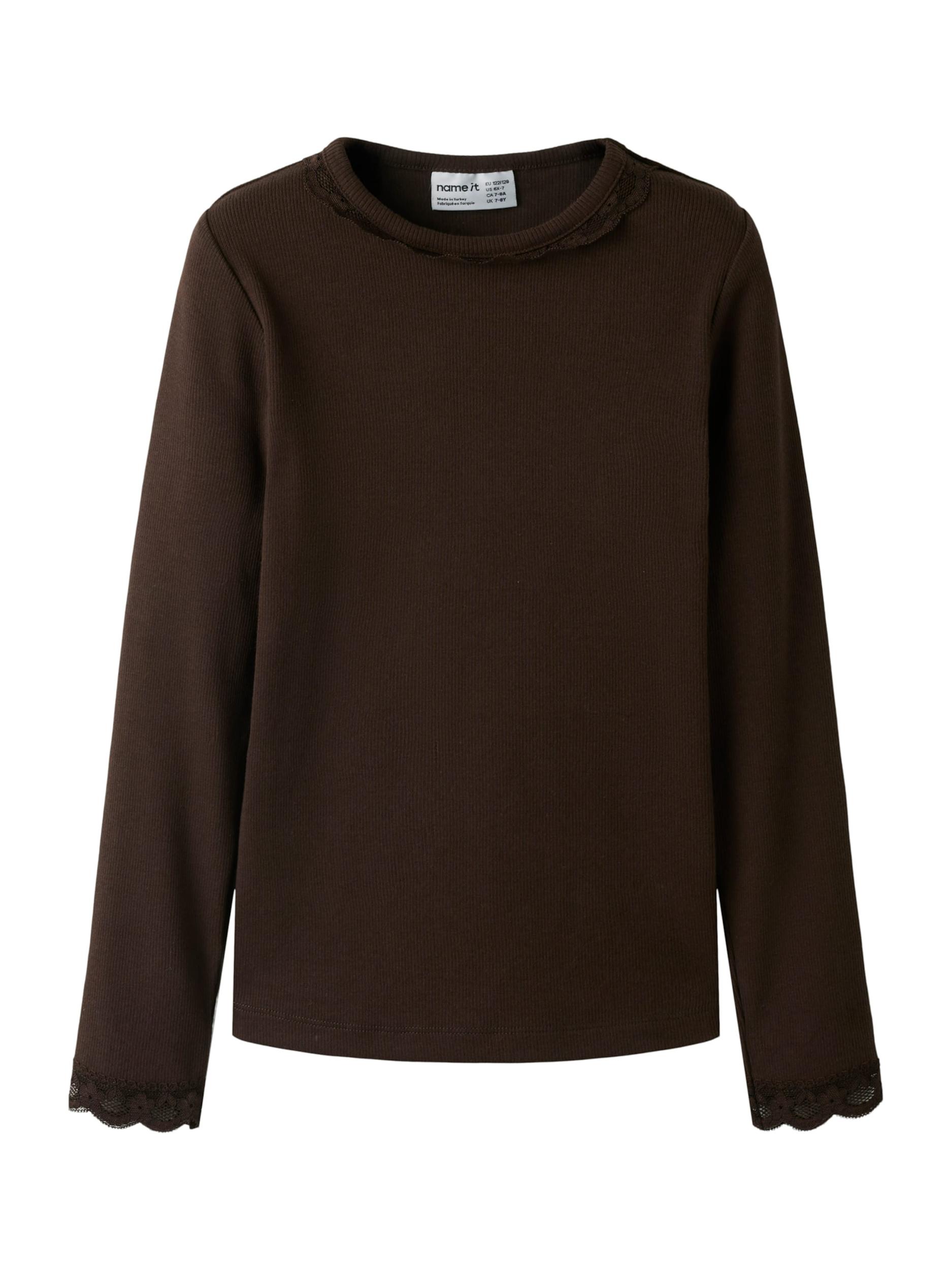 NAME IT Majica 'NKFBelisa' čokolada