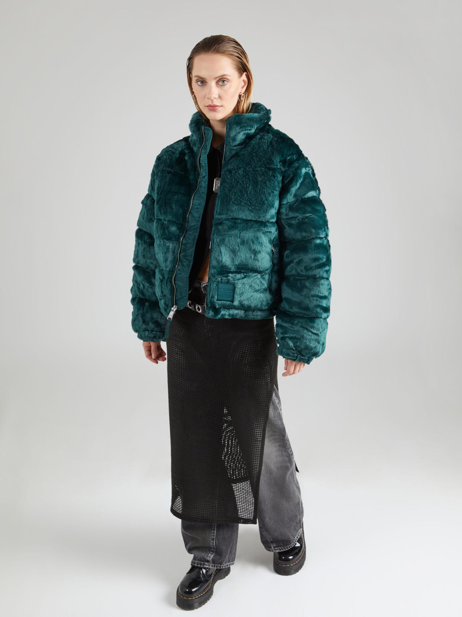 ALPHA INDUSTRIES Zimska jakna smaragd