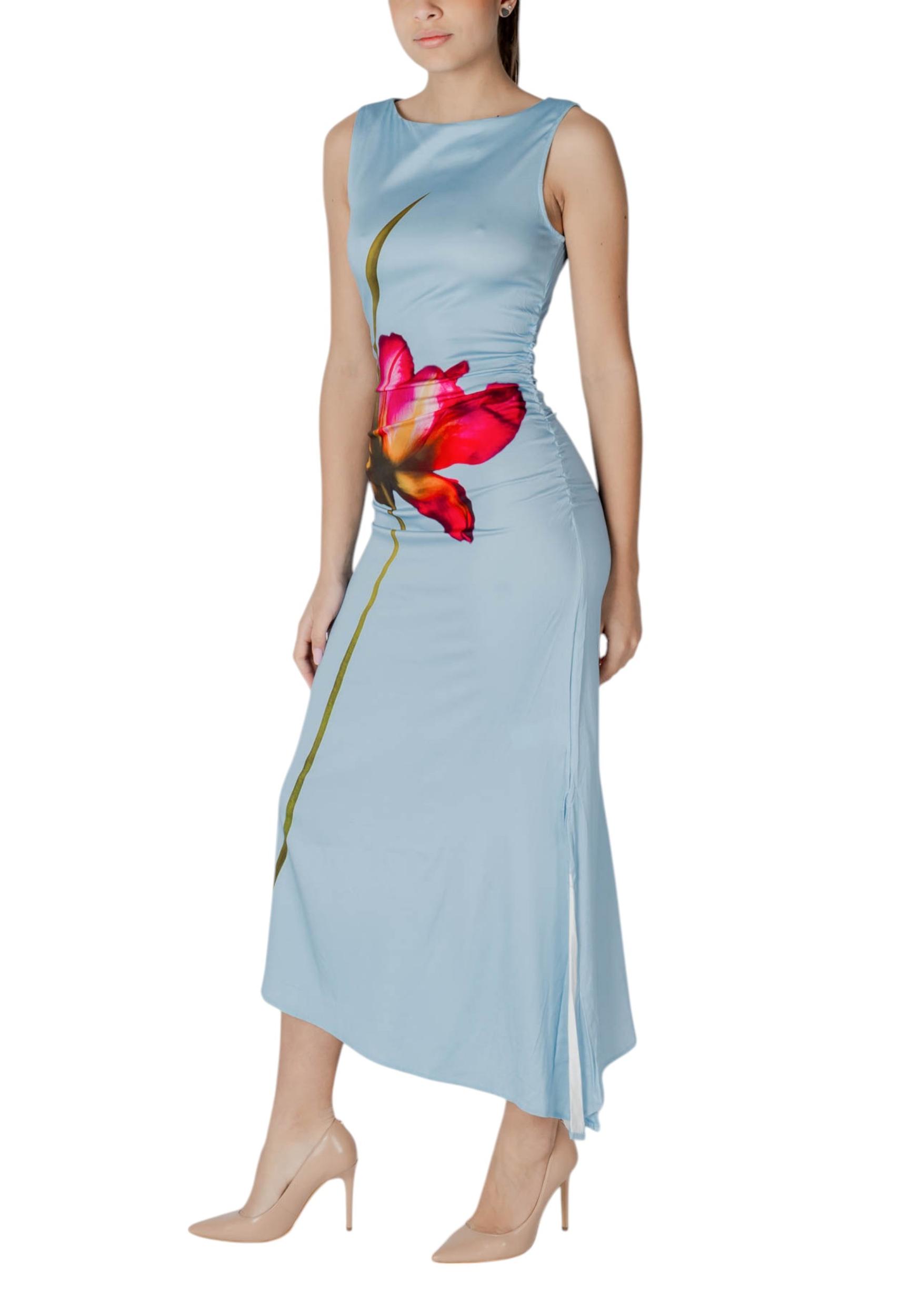 Desigual dolga obleka s cvetličnim vzorcem