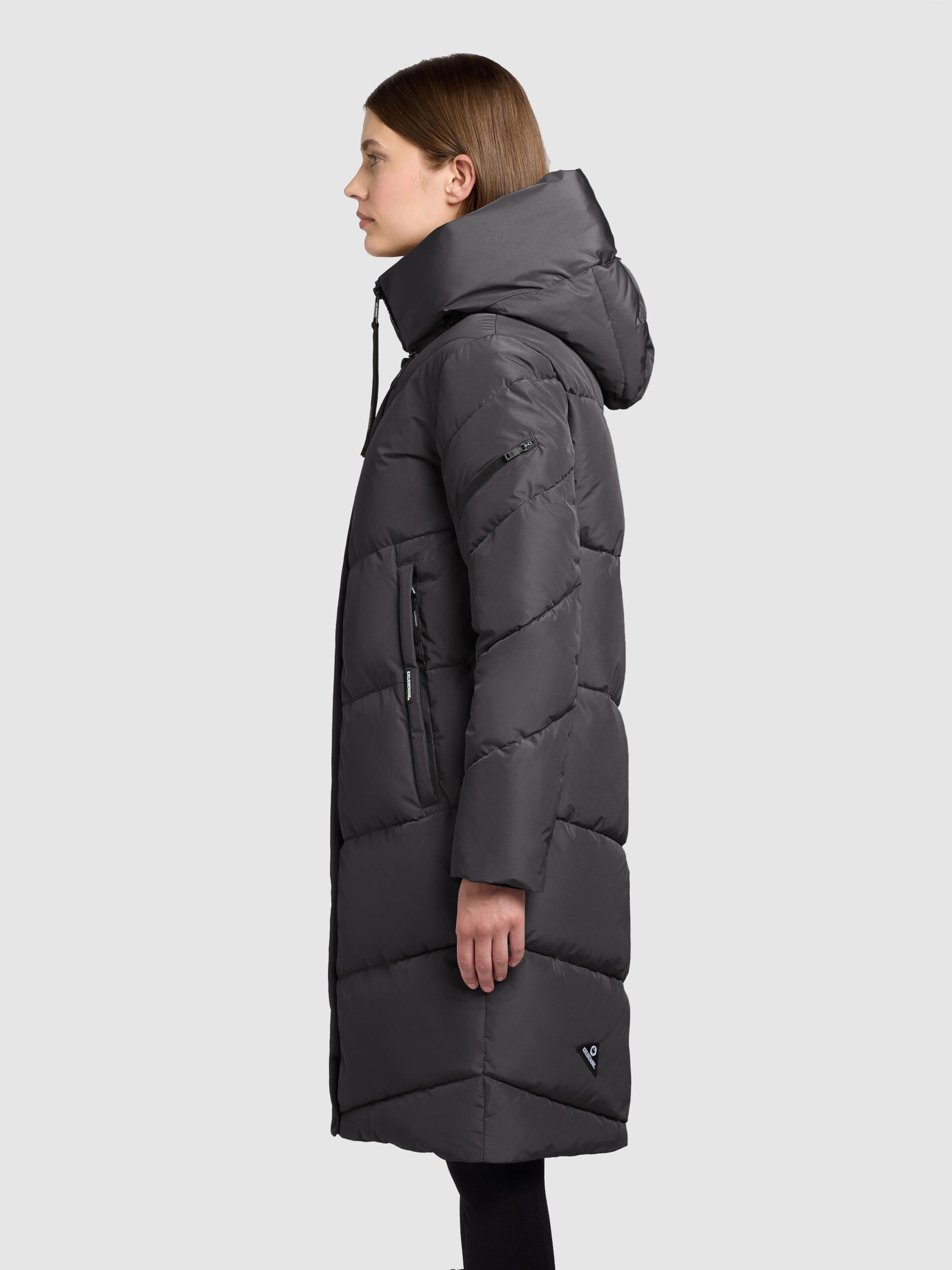 khujo Zimski plašč 'Jange' siva