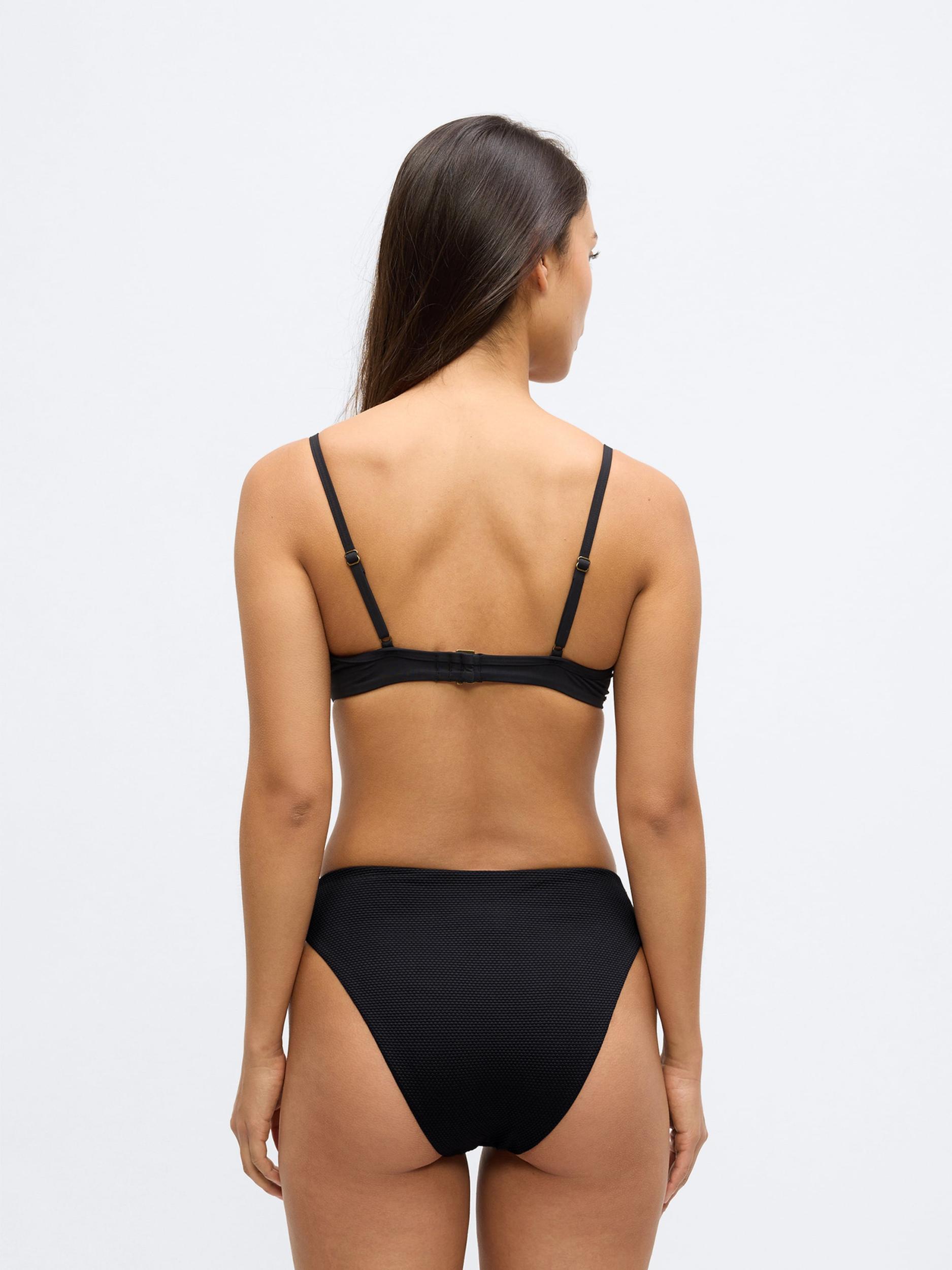 Karl Lagerfeld Bikini hlačke 'Hotel' črna