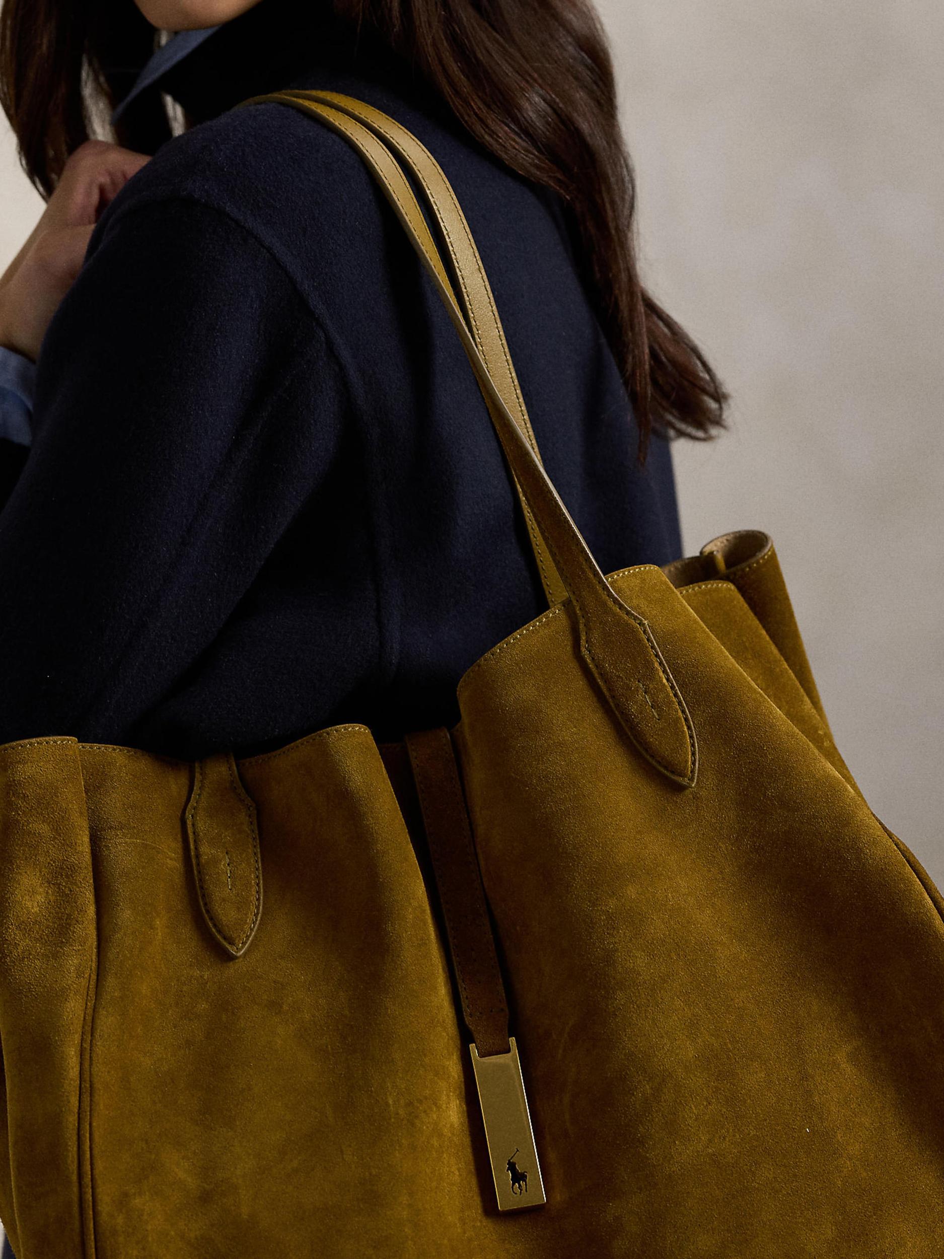 Polo Ralph Lauren Nakupovalna torba oliva