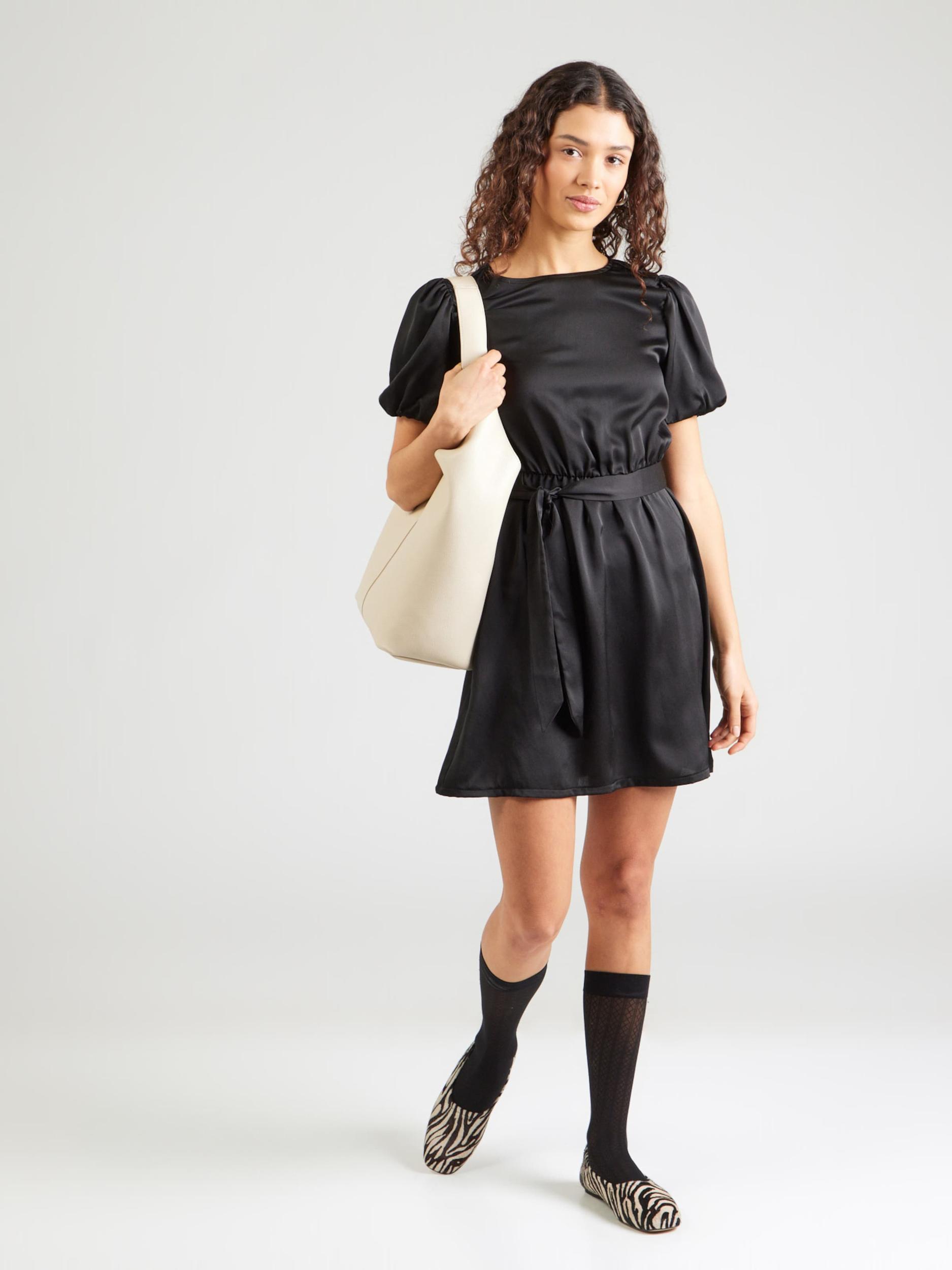 ABOUT YOU Obleka 'Eva' črna