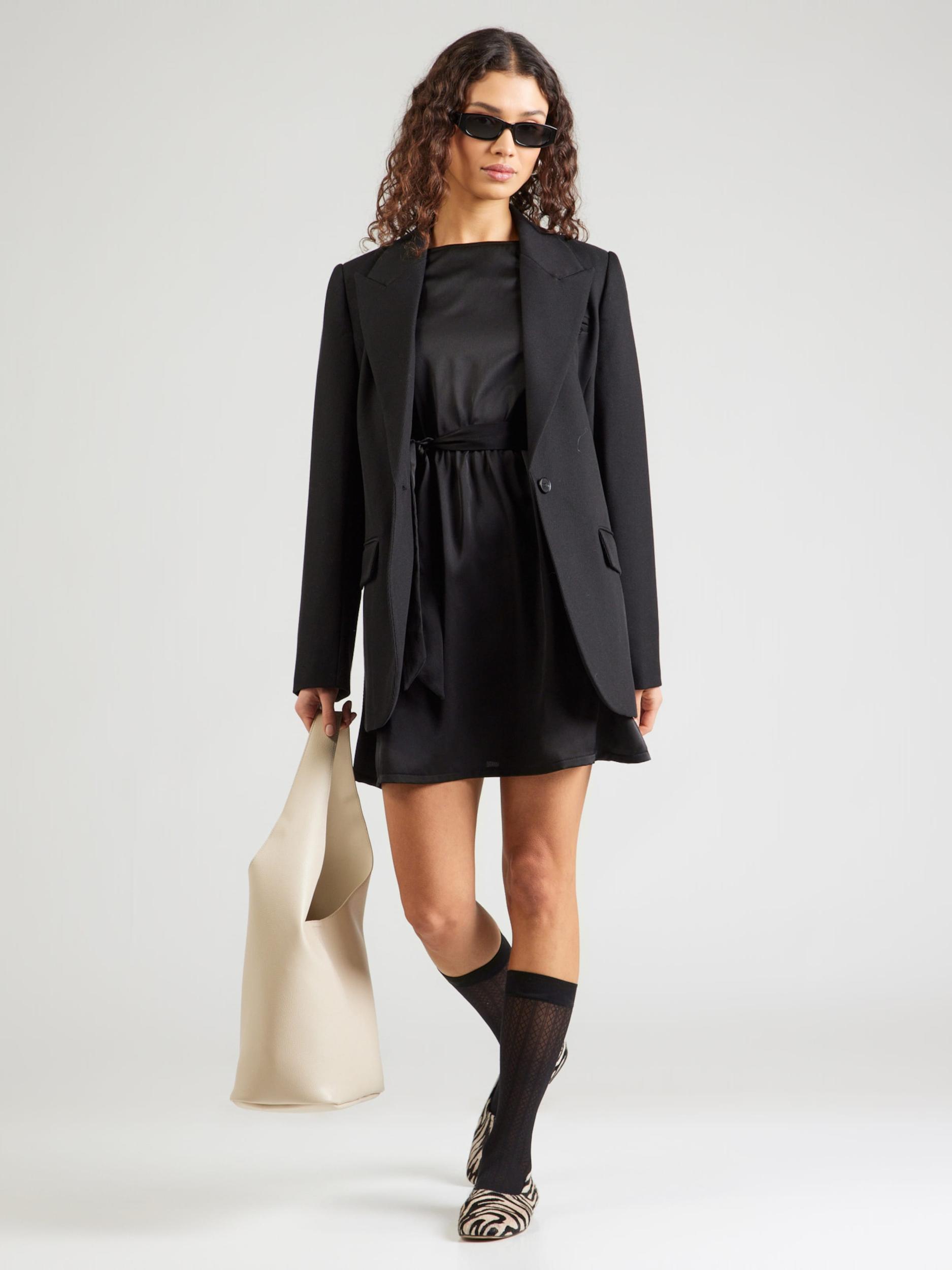 ABOUT YOU Obleka 'Eva' črna