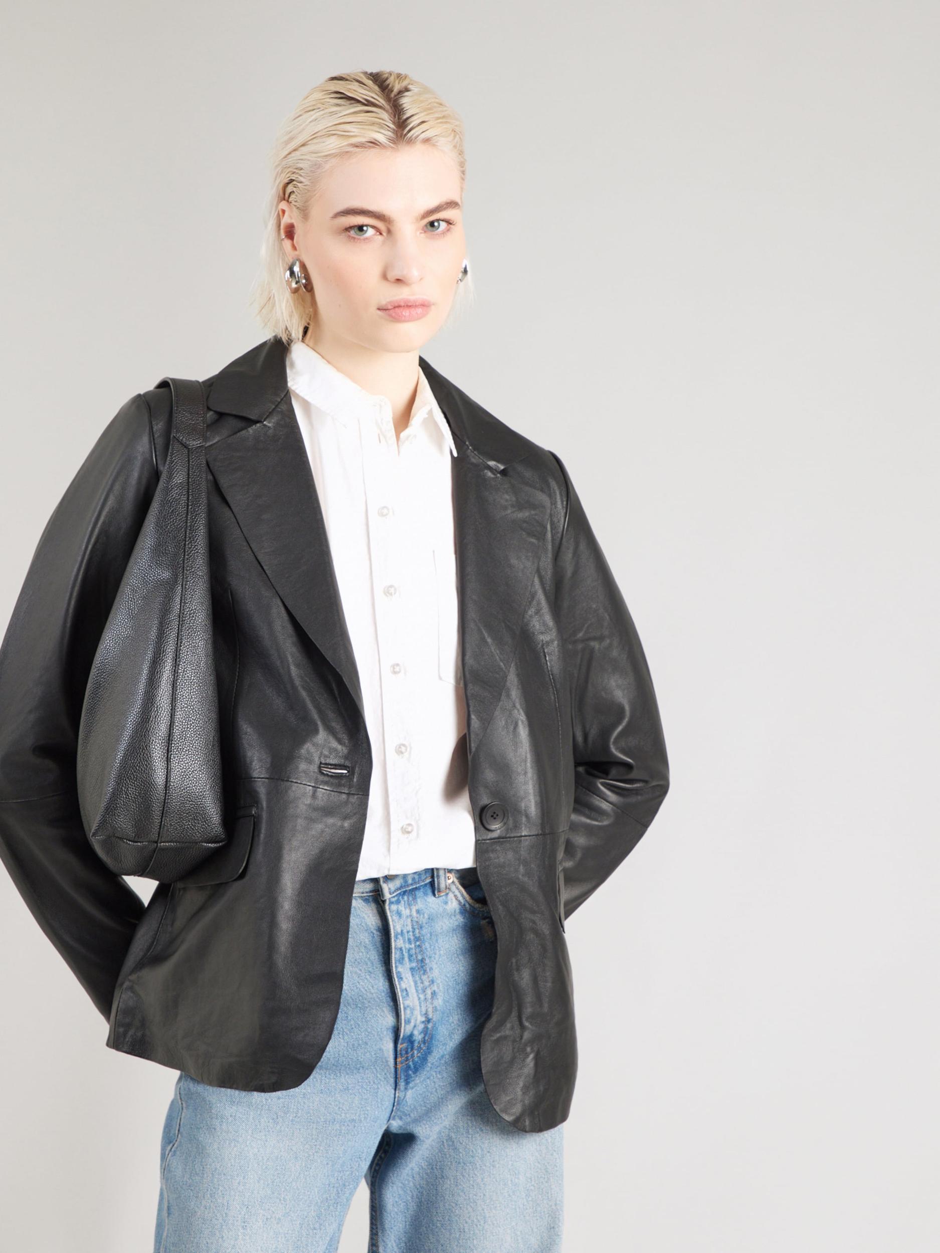 Maze Prehodna jakna črna