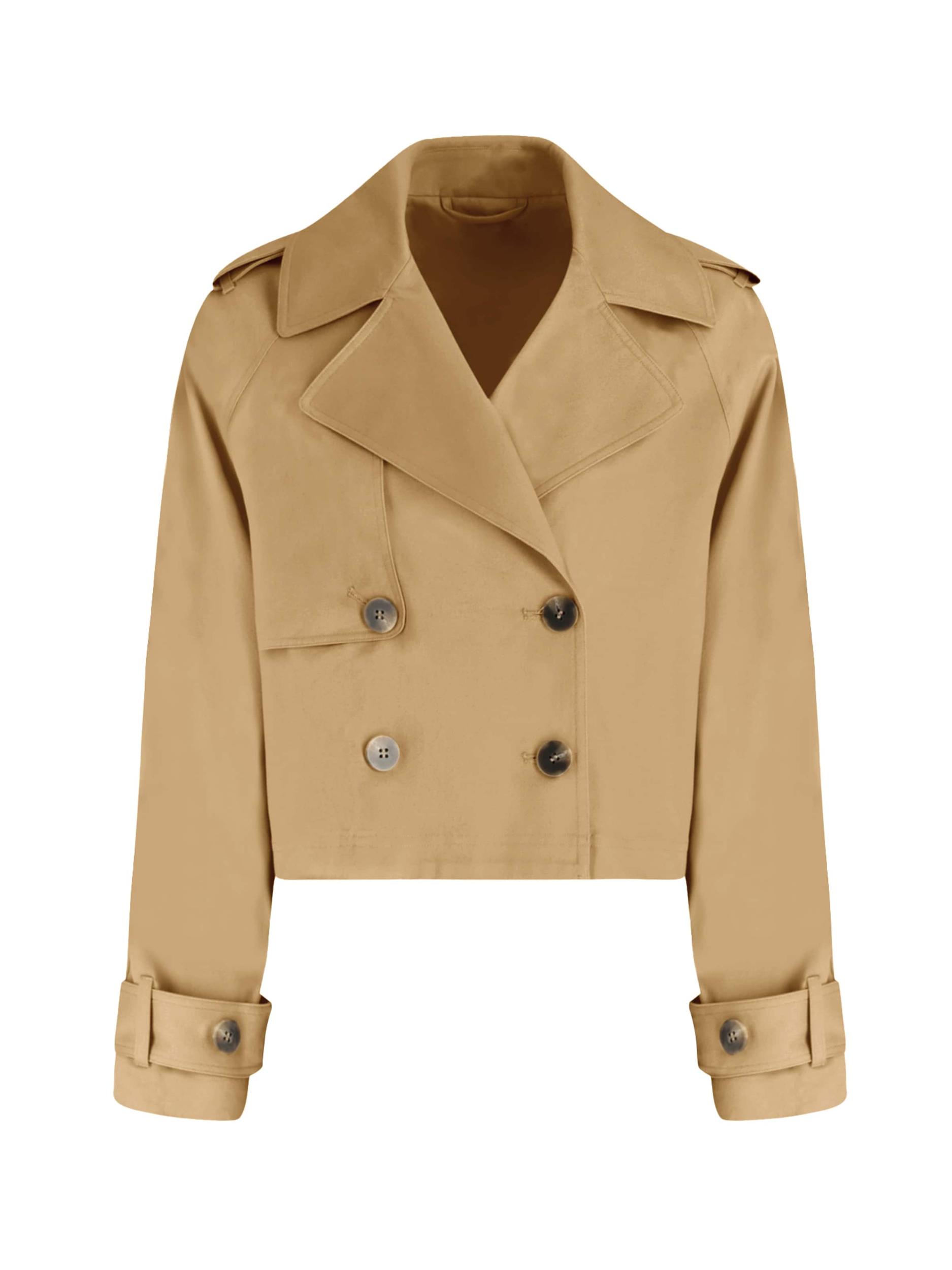 Imily Bela Prehoden plašč oliva