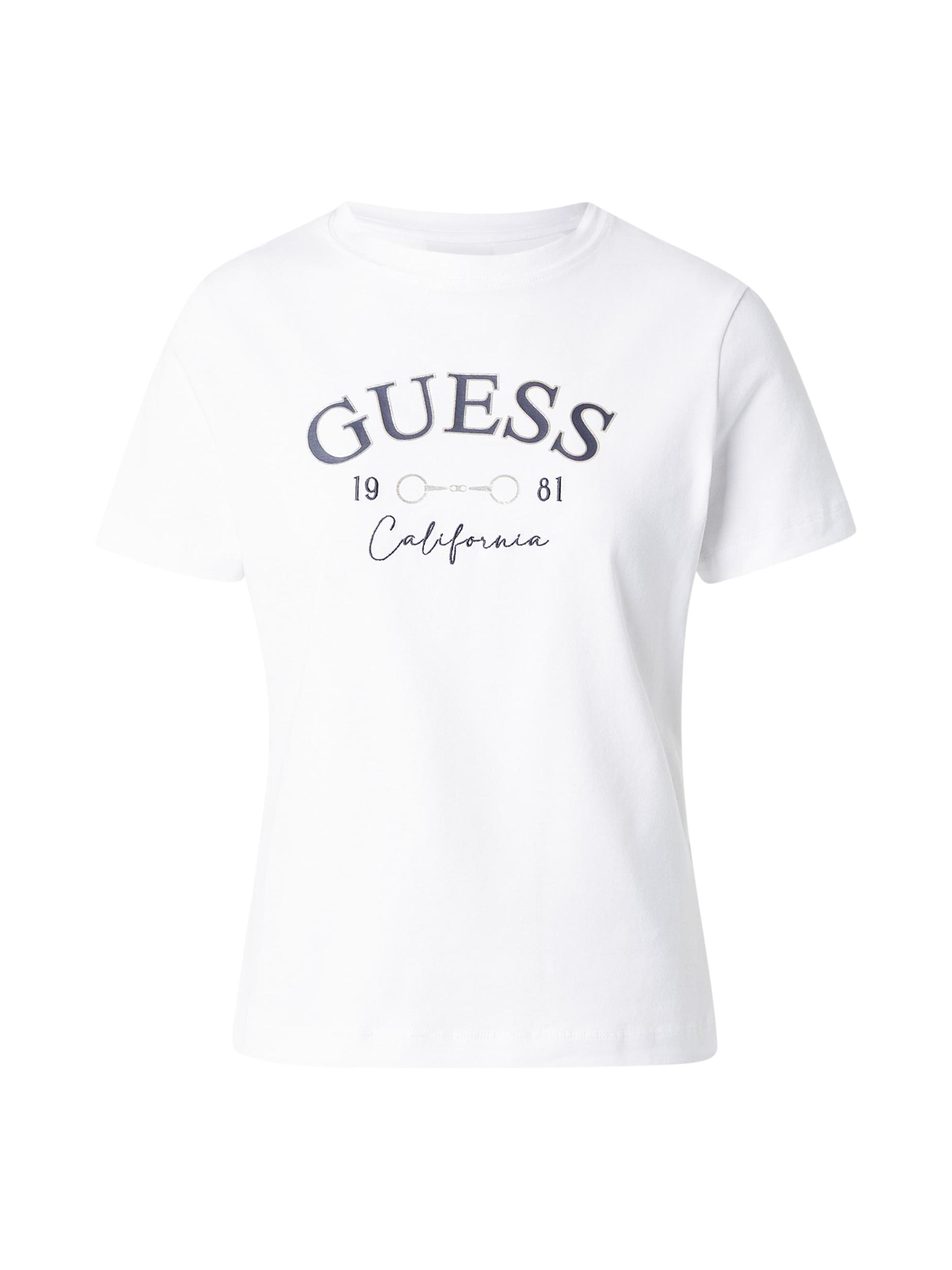 GUESS Majica 'BEATRIZ' marine / temno siva / bela