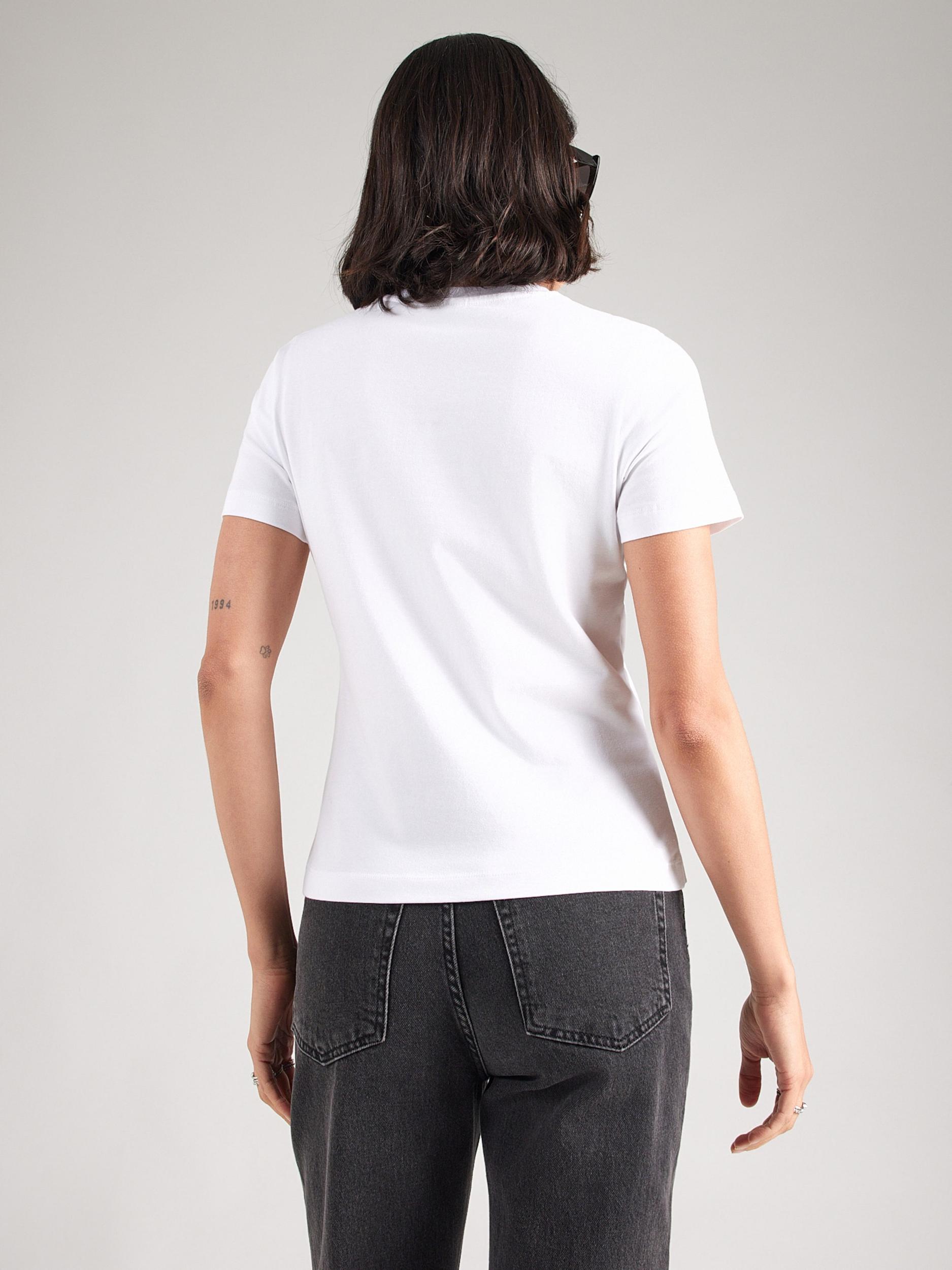 GUESS Majica 'BEATRIZ' marine / temno siva / bela