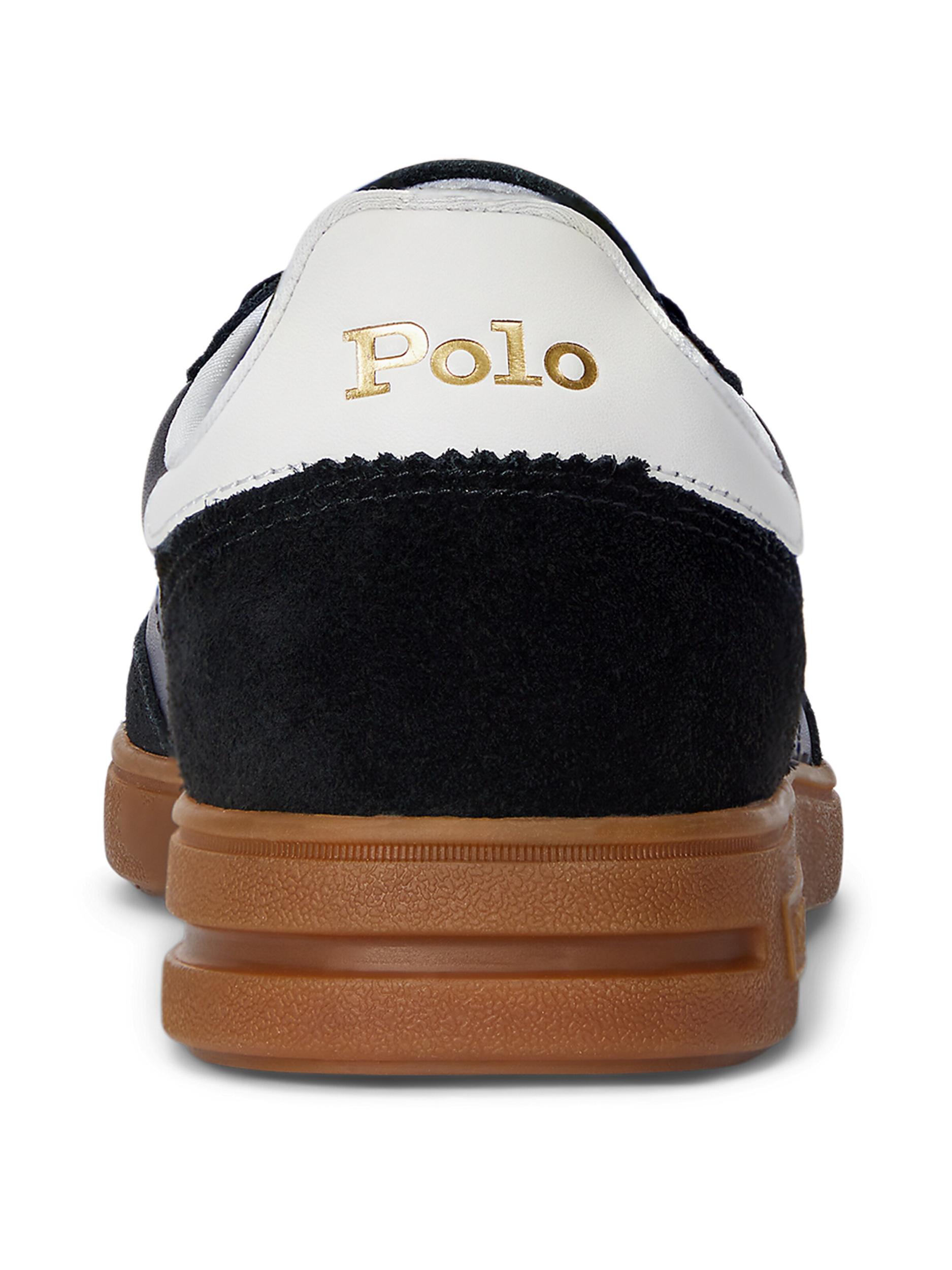 Polo Ralph Lauren Nizke superge 'Bedford' črna / bela