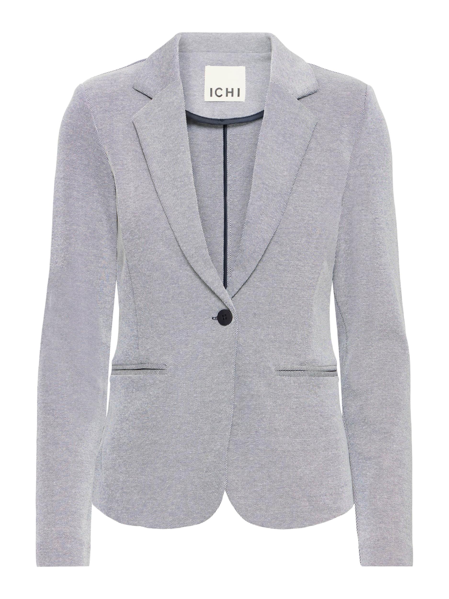 ICHI Blazer siva / bela