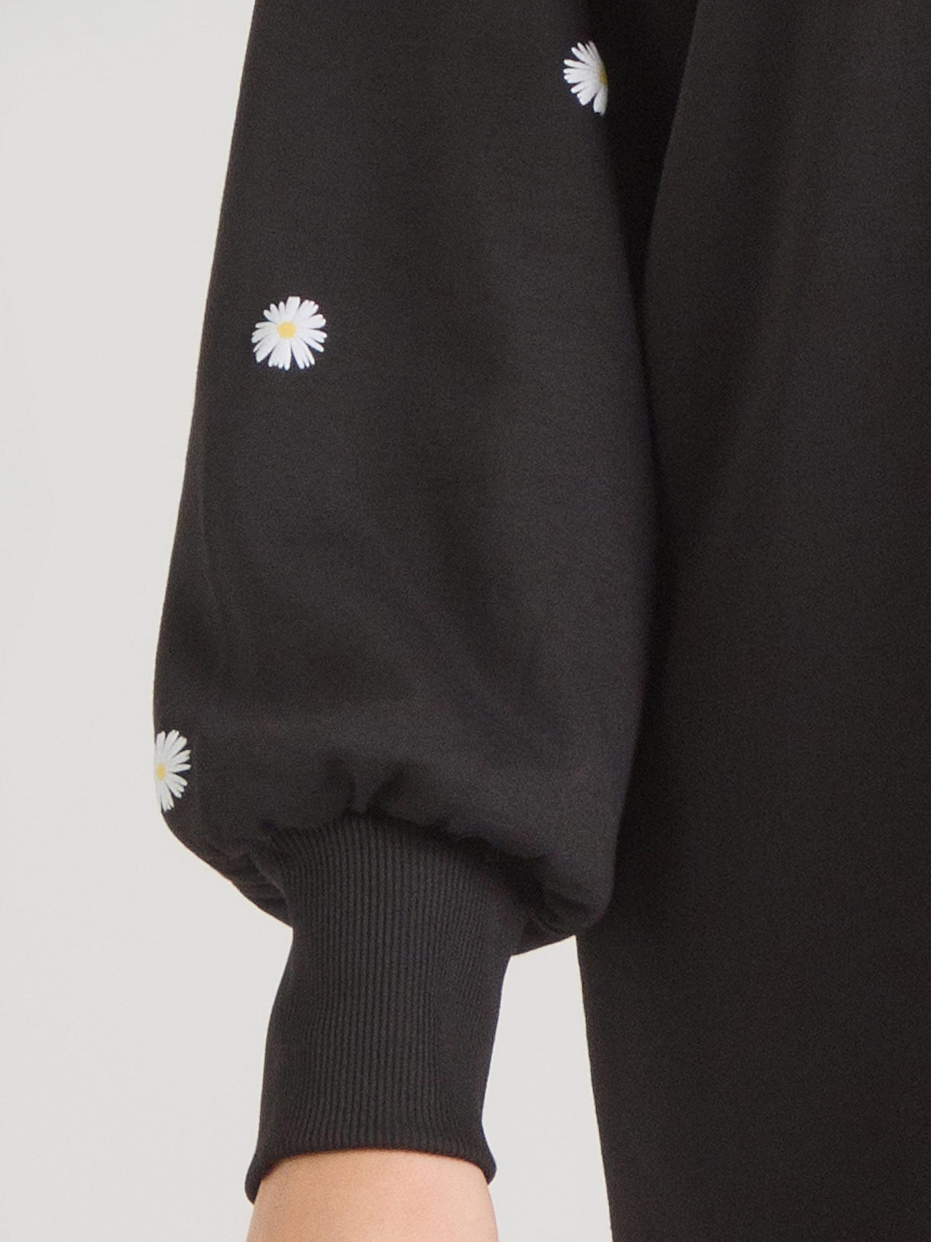 ONLY Obleka 'ONLBROOKE' črna / bela