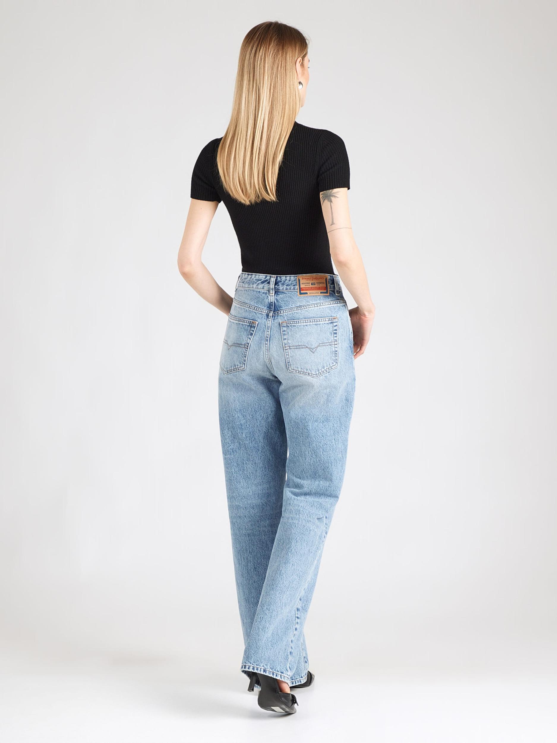 DIESEL Kavbojke '1971 D-SENT' moder denim