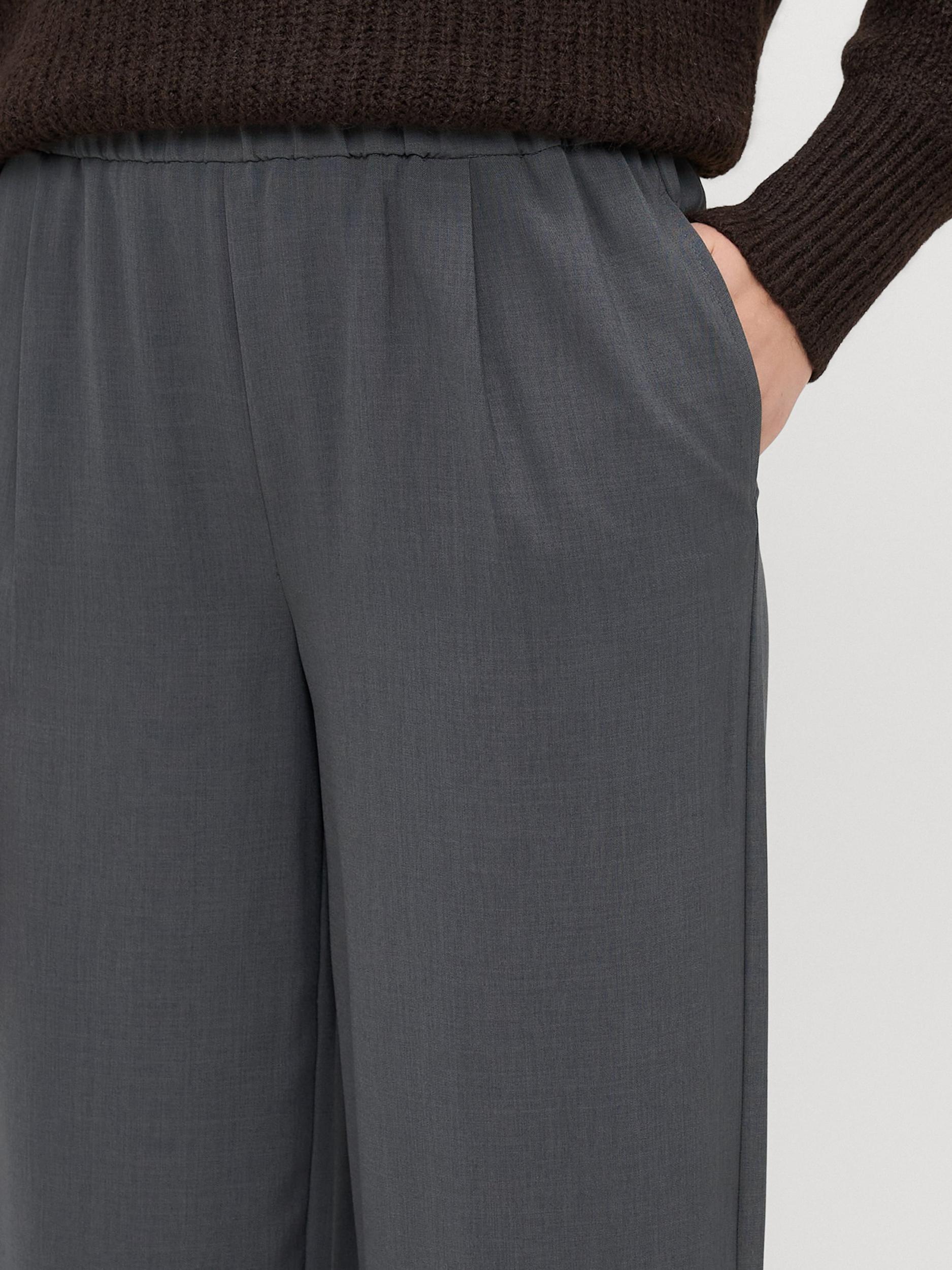 Only Tall Hlače z naborki 'ONLSvea' temno siva