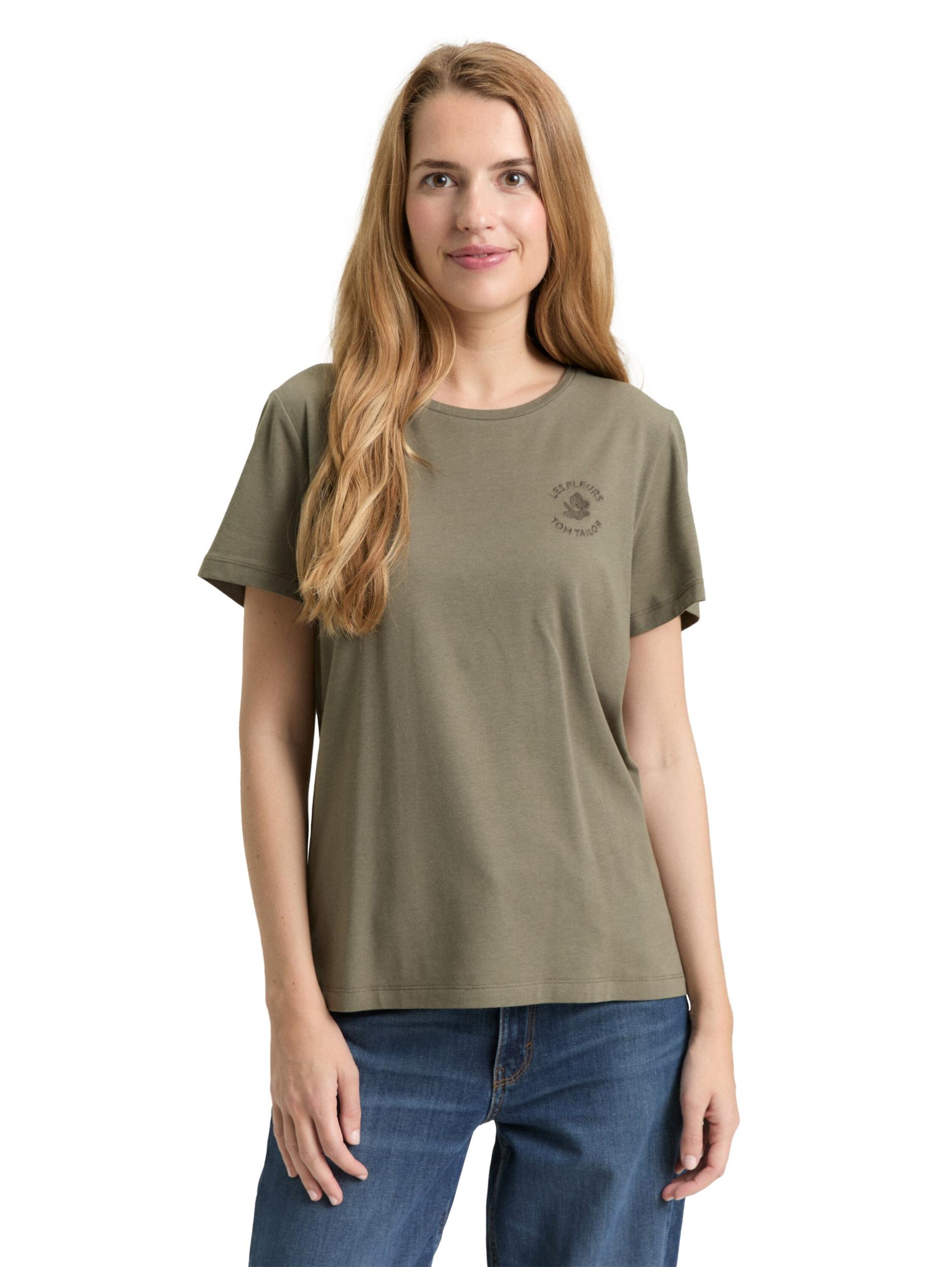 TOM TAILOR Majica oliva