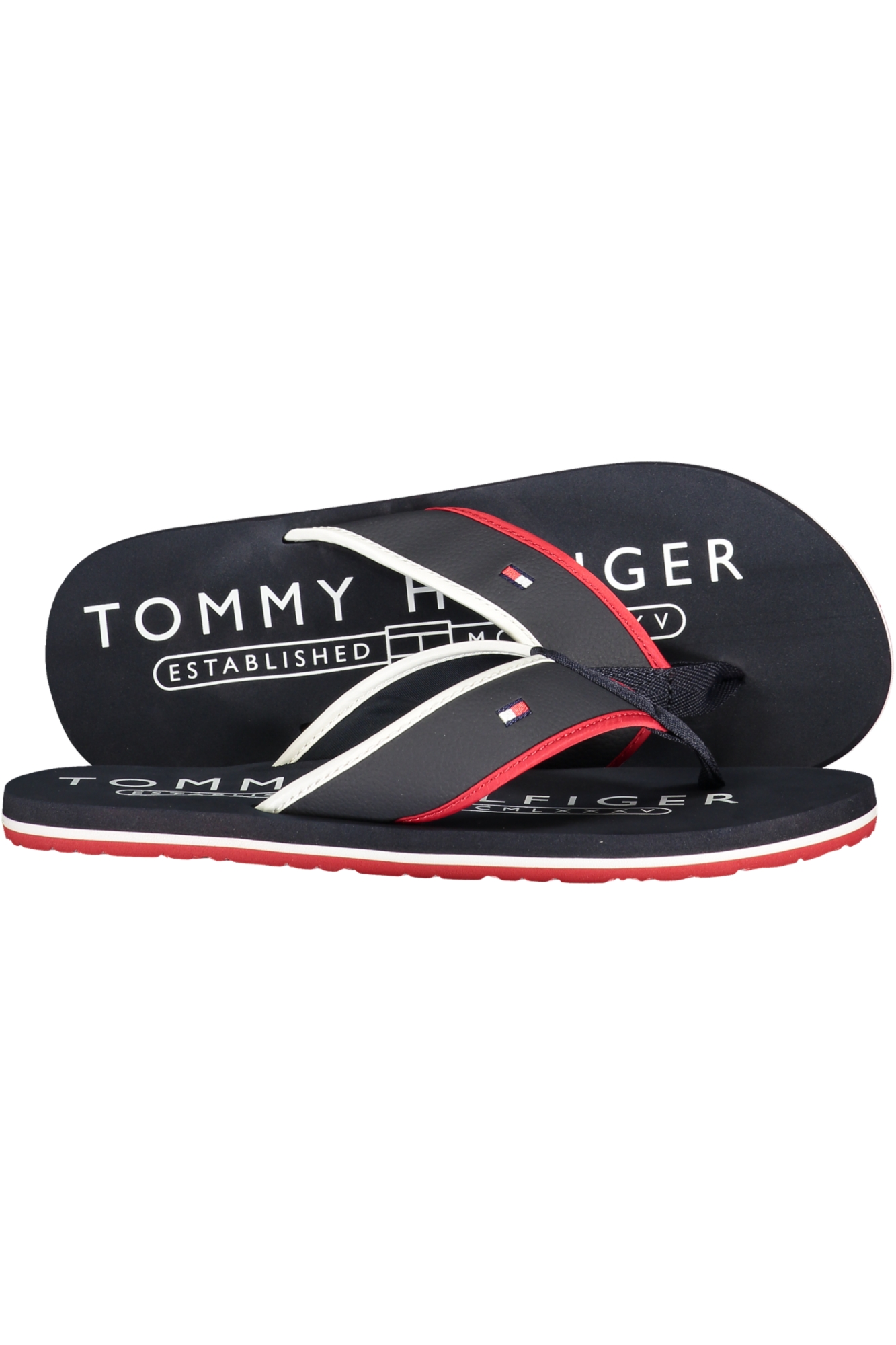 Moški modri japonki Tommy Hilfiger