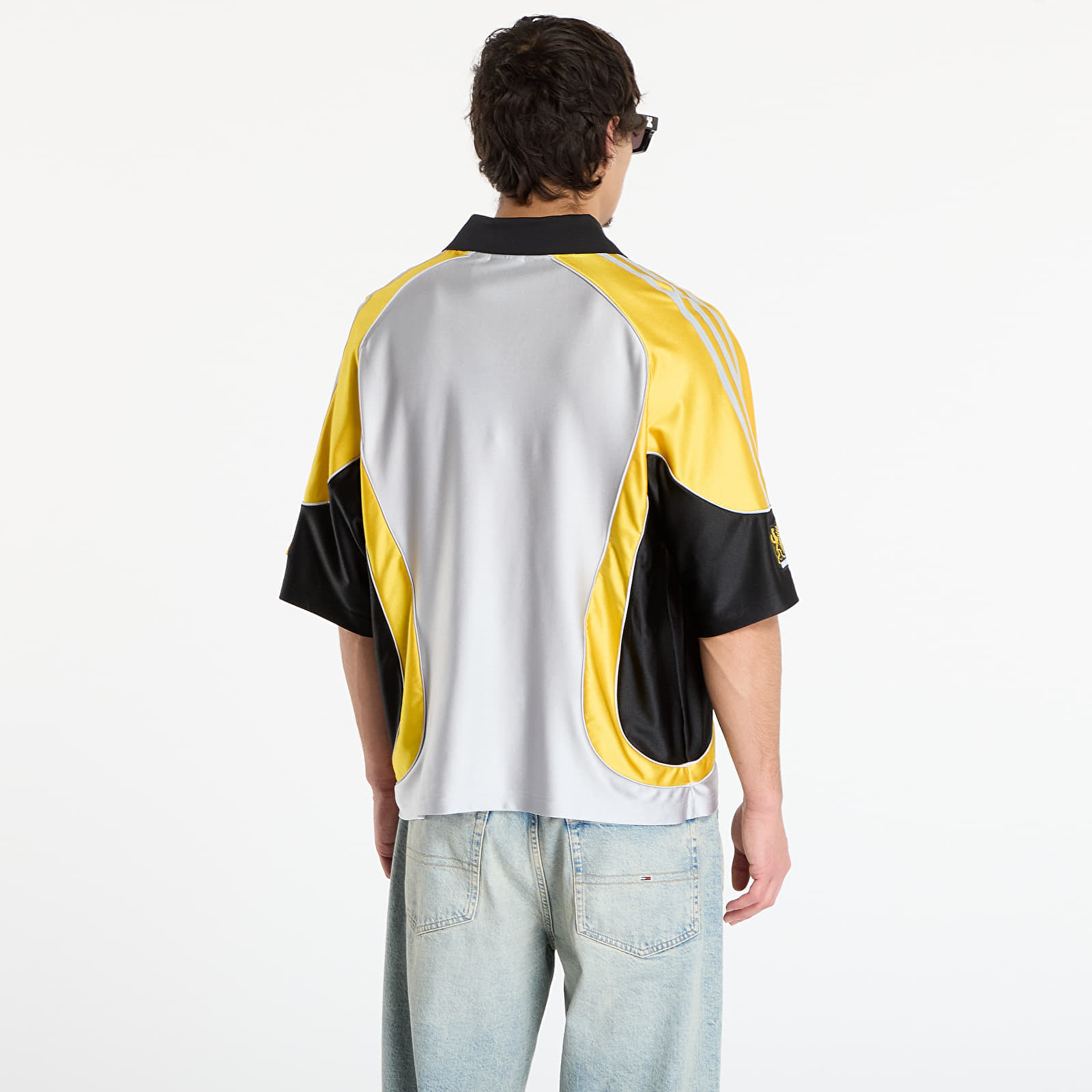 adidas Originals Dres adidas x Brain Dead Fb Jersey Silver Metallic S