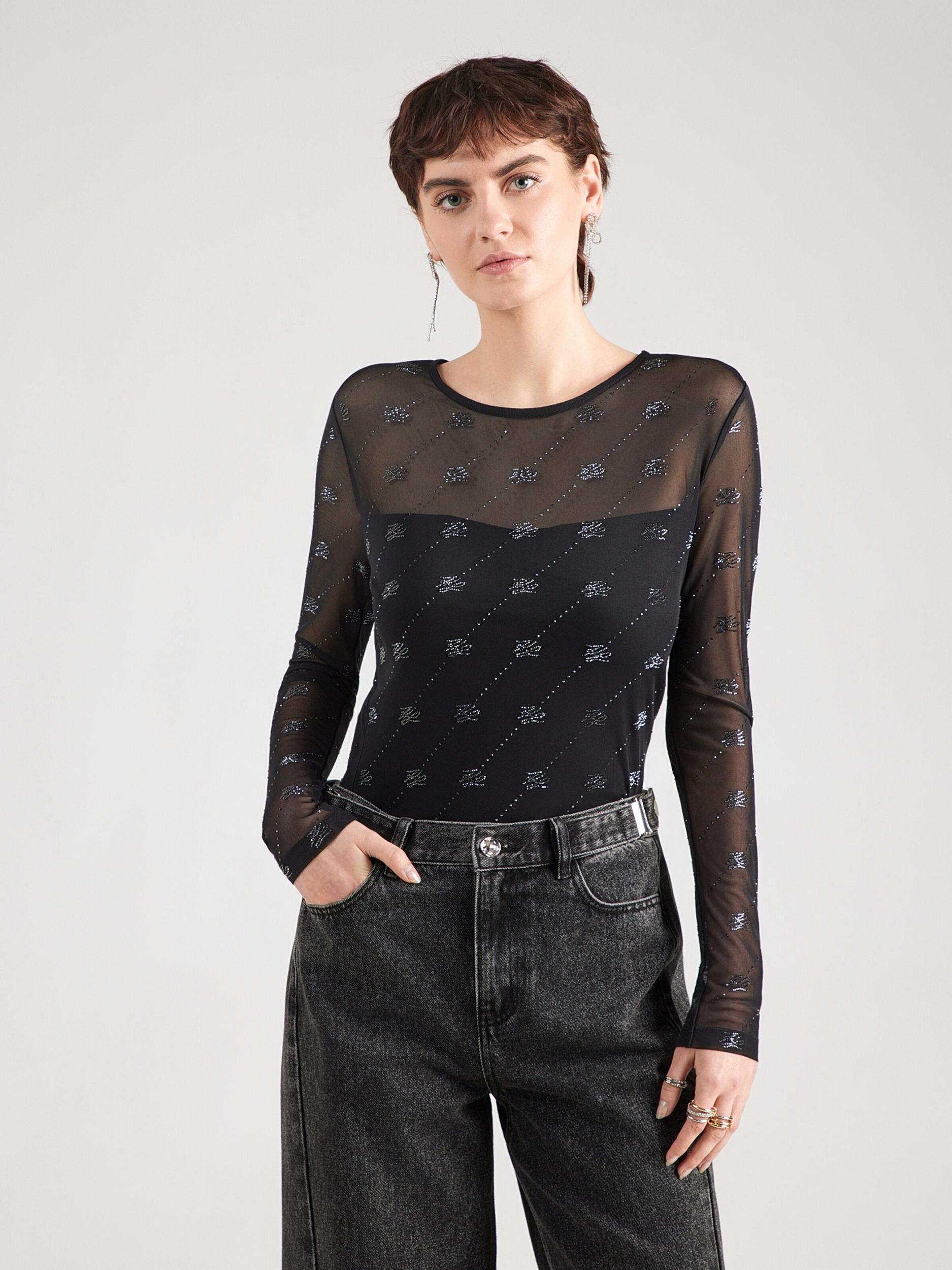 Karl Lagerfeld Majica črna