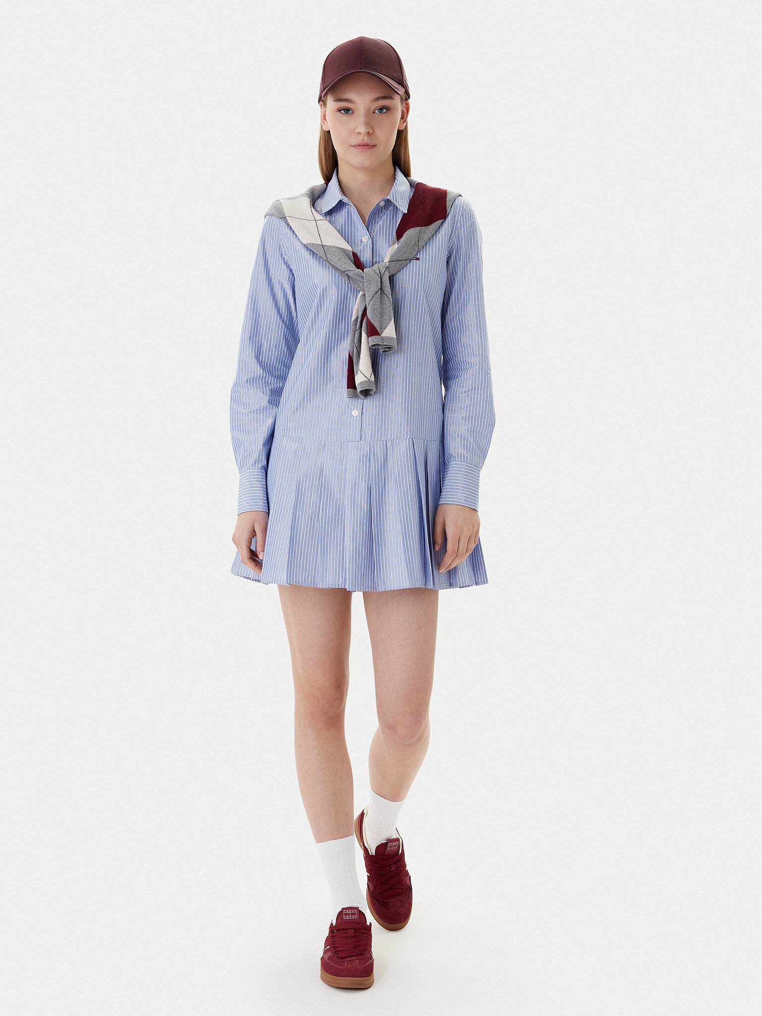 Srajčna obleka Tommy Jeans