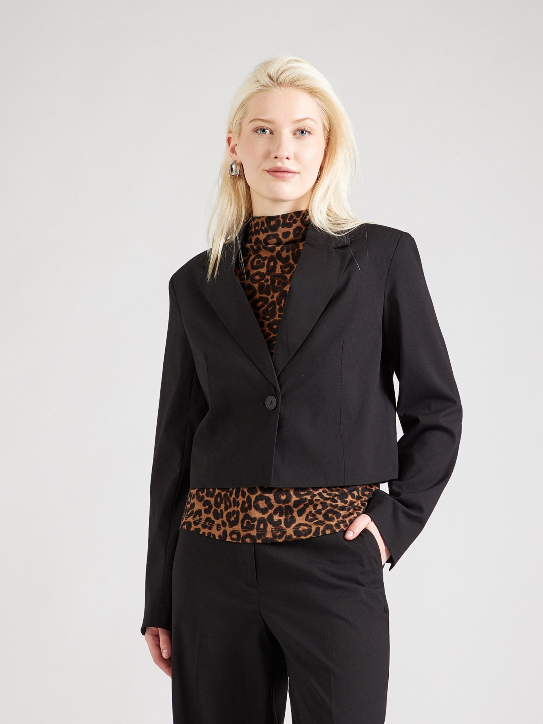PIECES Blazer 'PCROSA' črna
