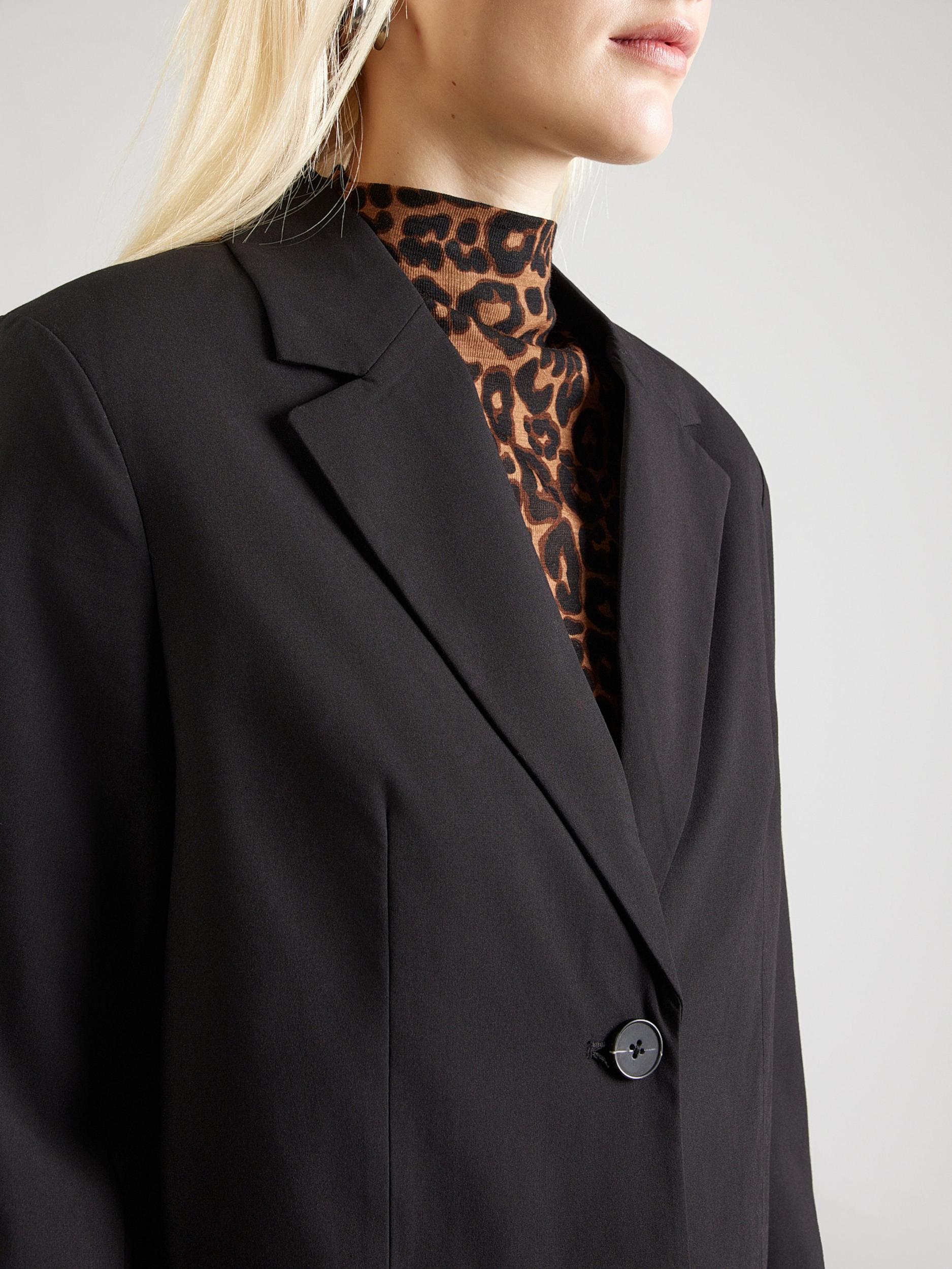 PIECES Blazer 'PCROSA' črna