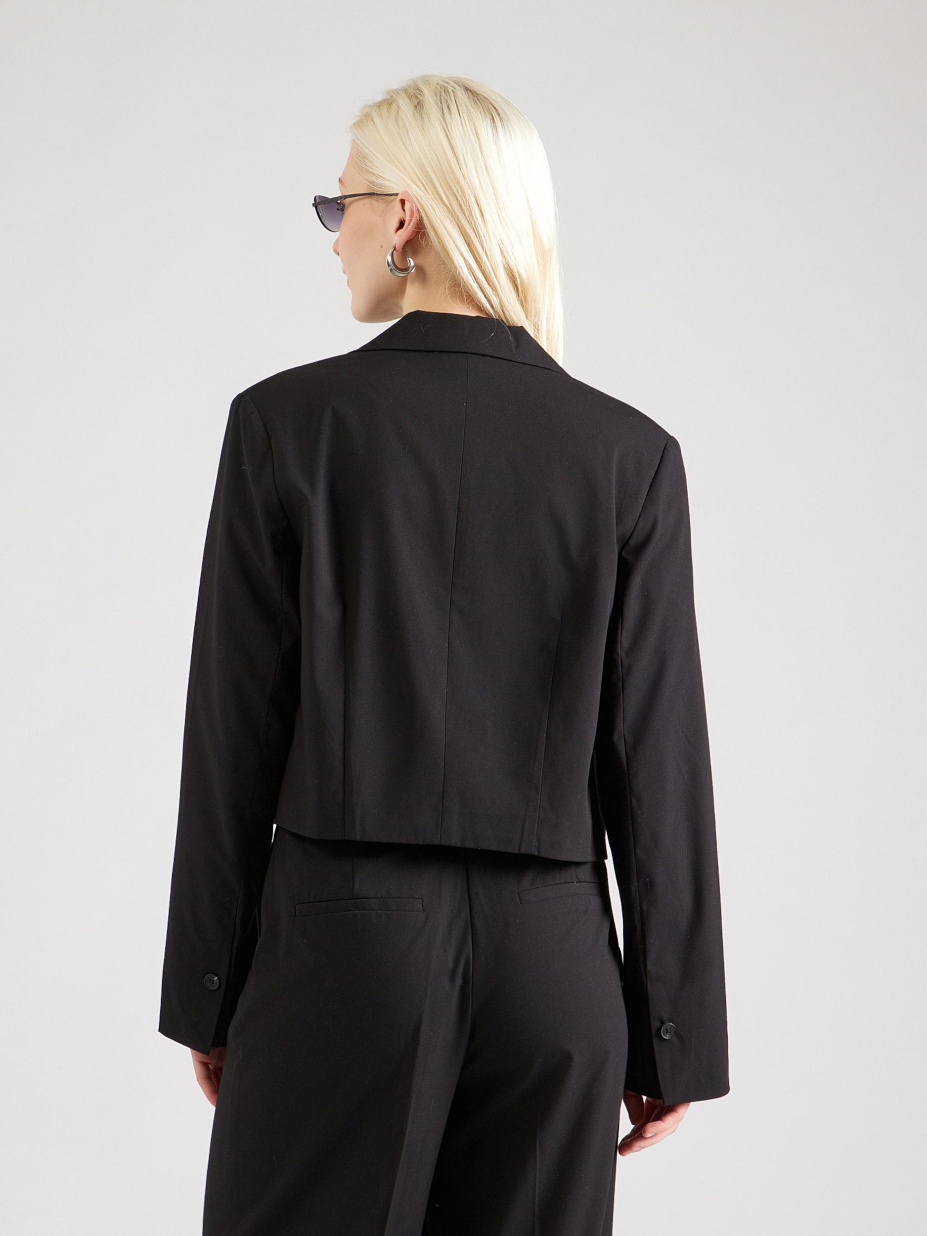 PIECES Blazer 'PCROSA' črna