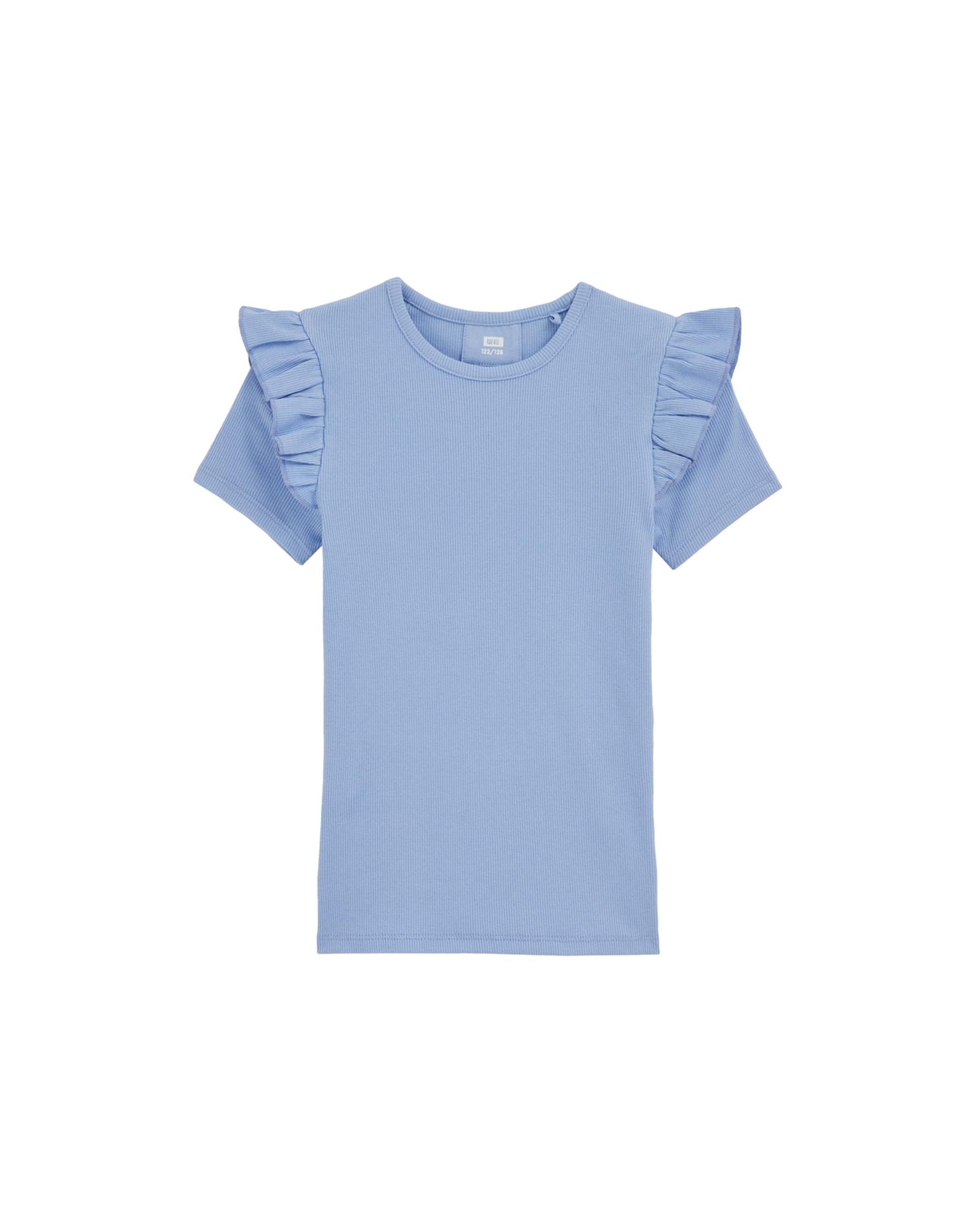 WE Fashion Majica 'Meisjes' pastelno modra