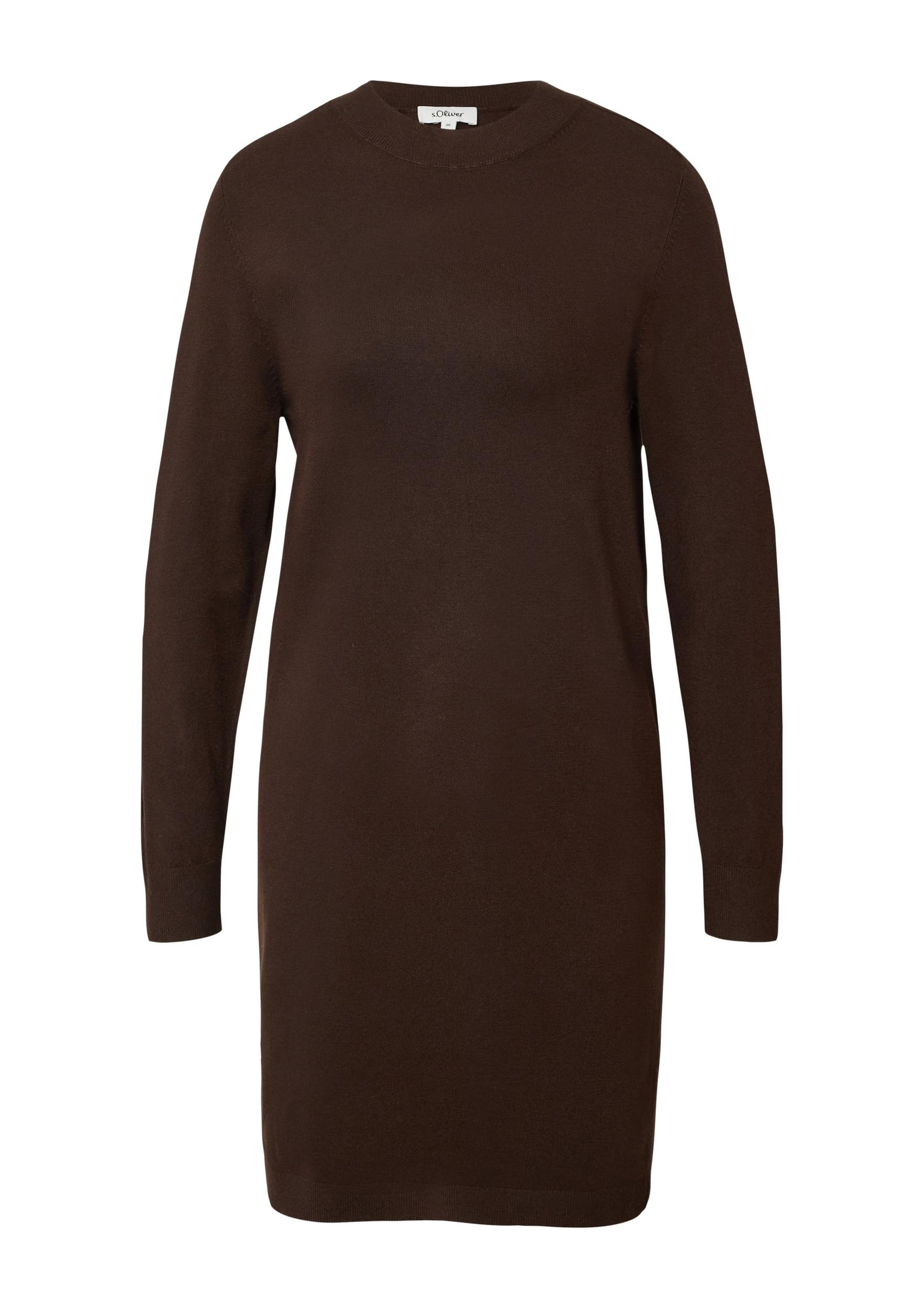 s.Oliver Pletena obleka temno rjava