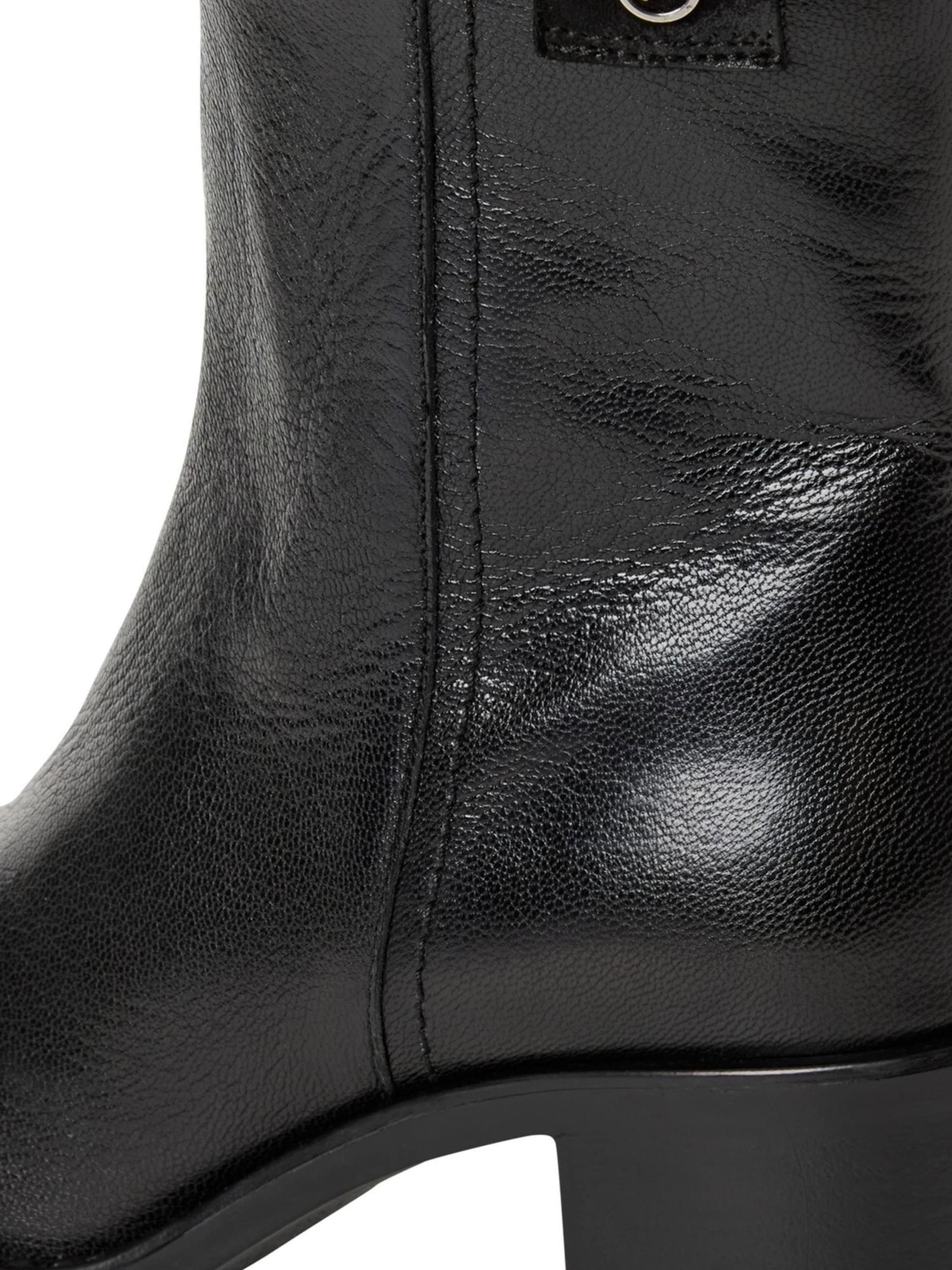 Tamaris Gležnarji črna