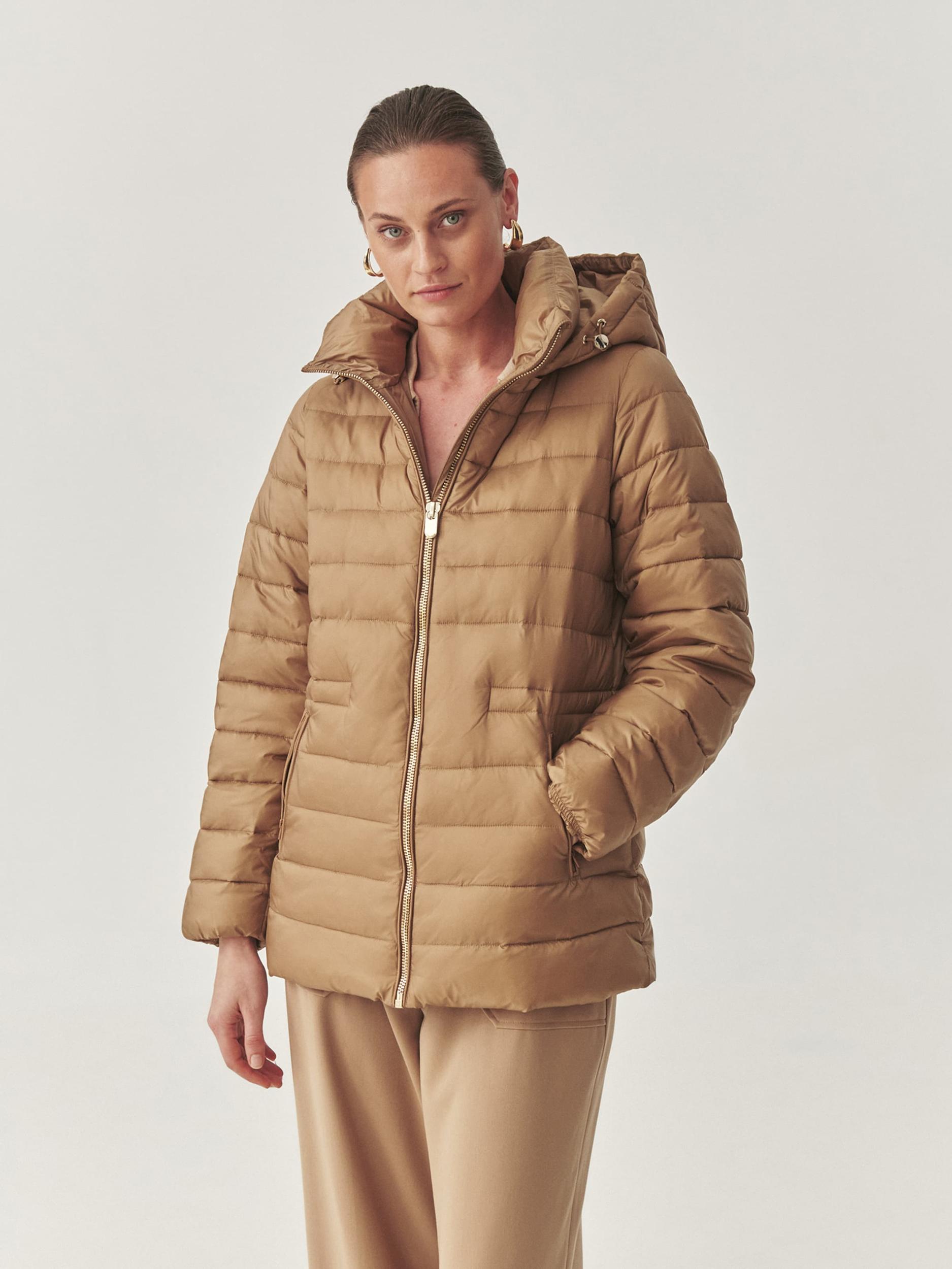 TATUUM Zimska jakna 'KAMINO' temno bež