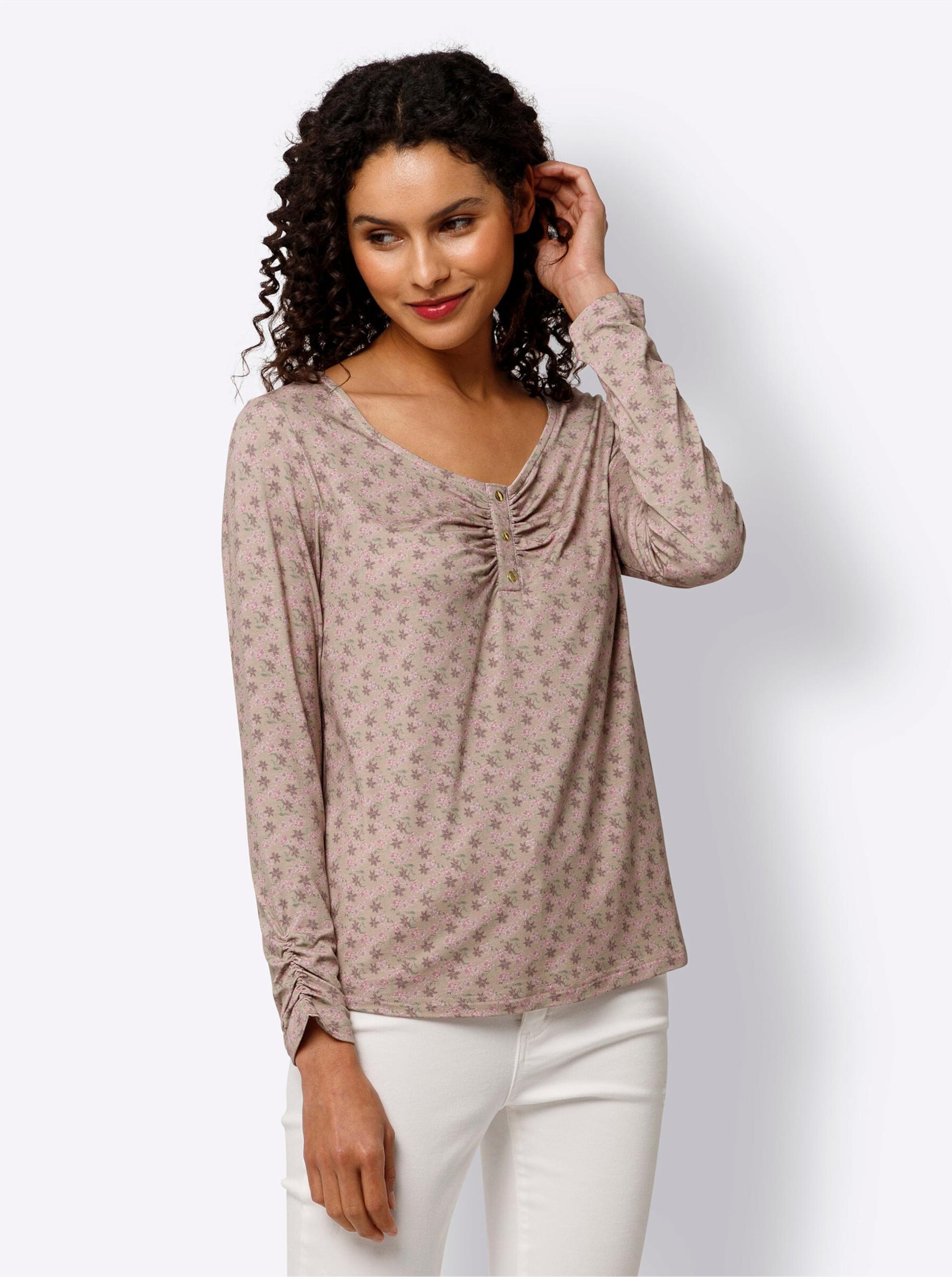 heine Majica bež / jagoda / roza