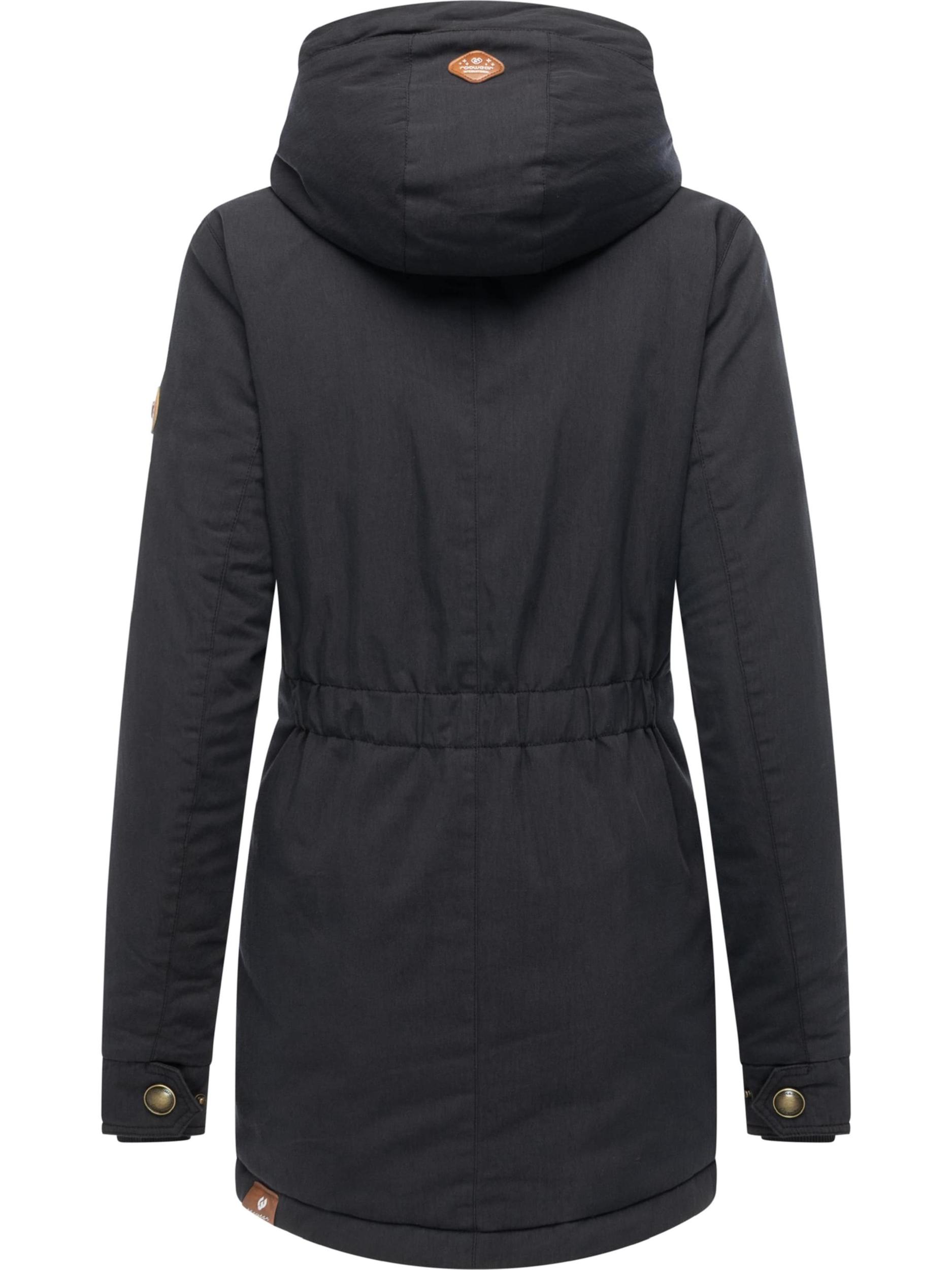 Ragwear Zimska jakna 'Monadena' črna