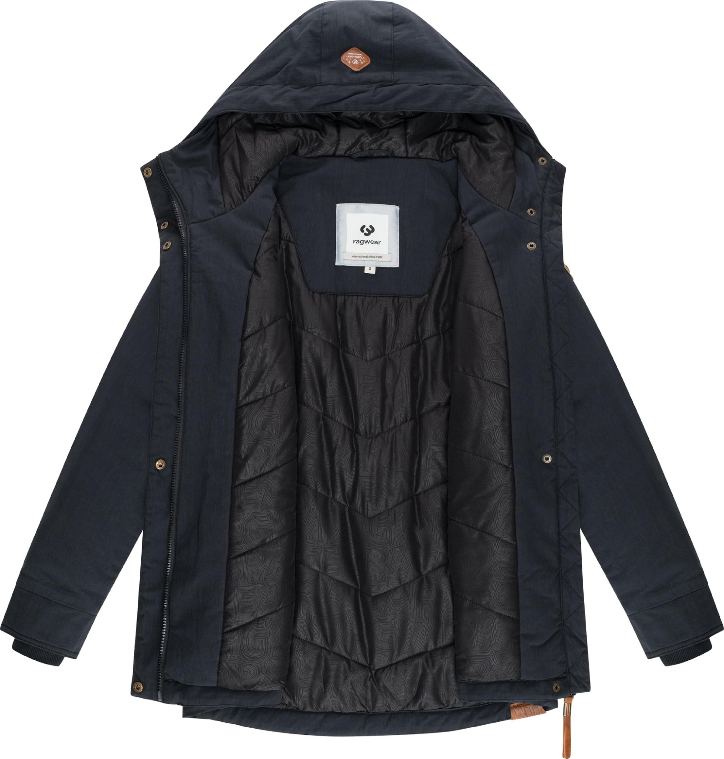 Ragwear Zimska jakna 'Monadena' črna